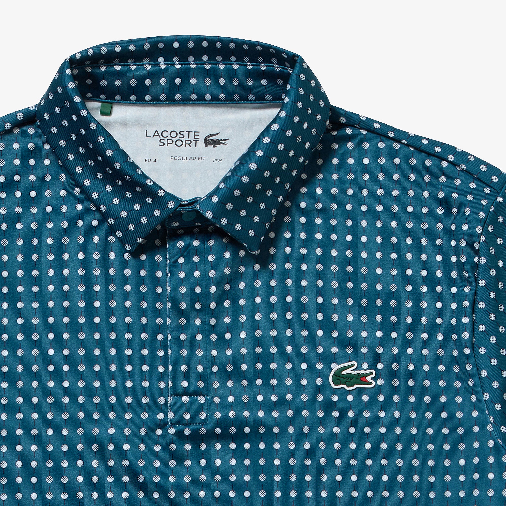 ミニマム総柄プリントゴルフポロシャツ