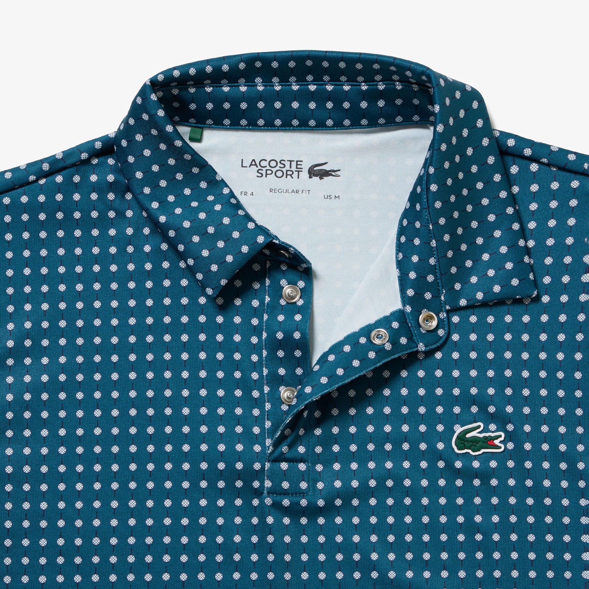 ミニマム総柄プリントゴルフポロシャツ