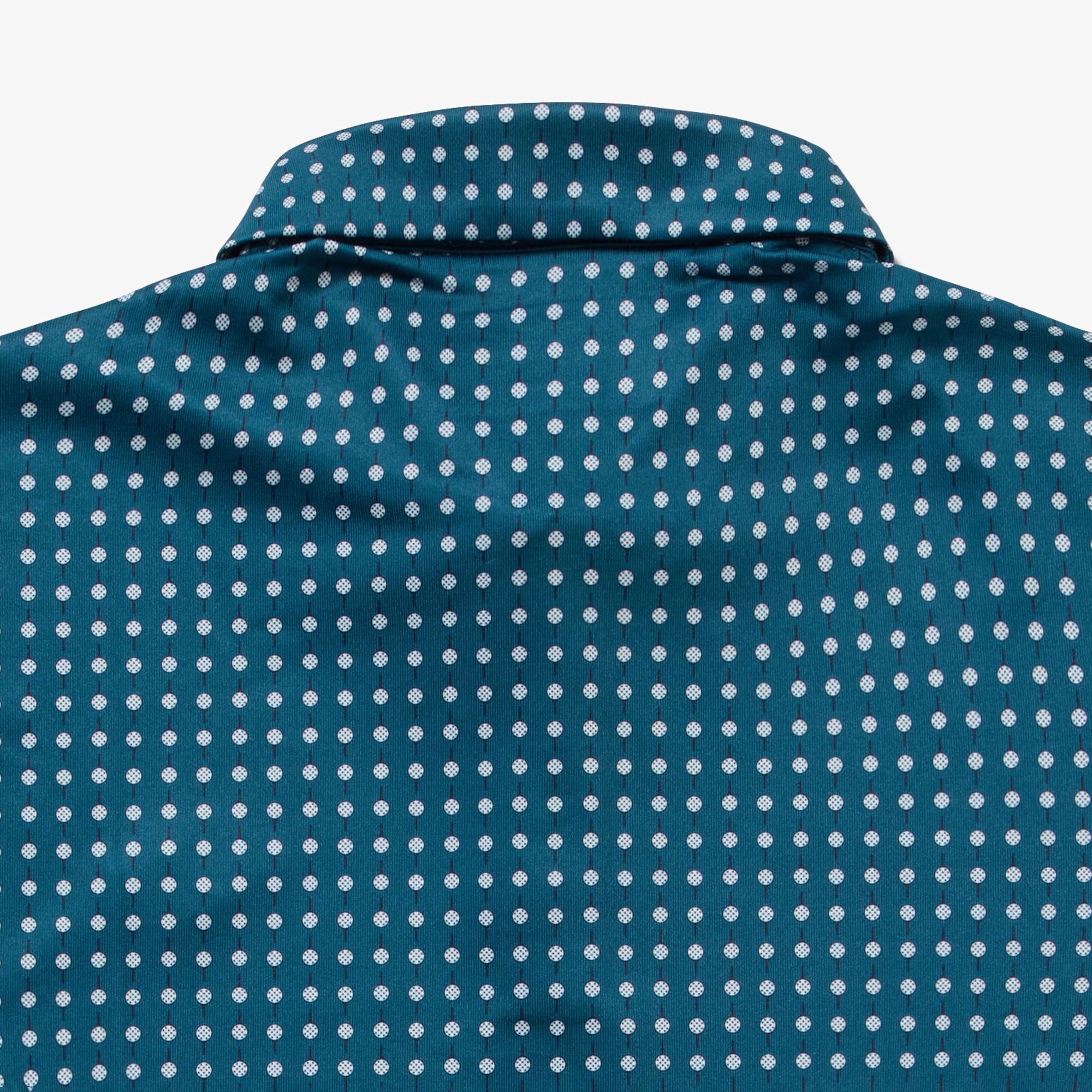 ミニマム総柄プリントゴルフポロシャツ