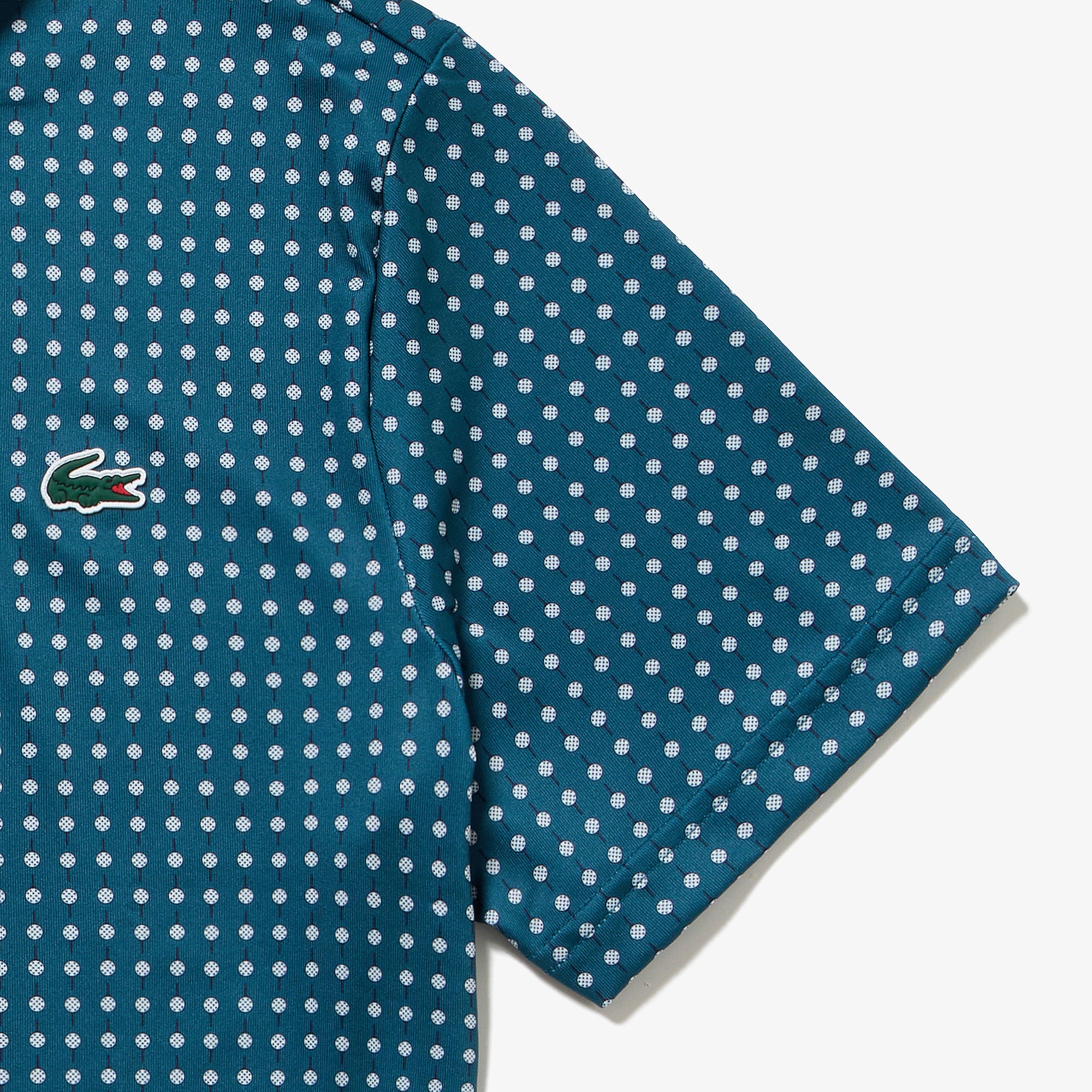 ミニマム総柄プリントゴルフポロシャツ