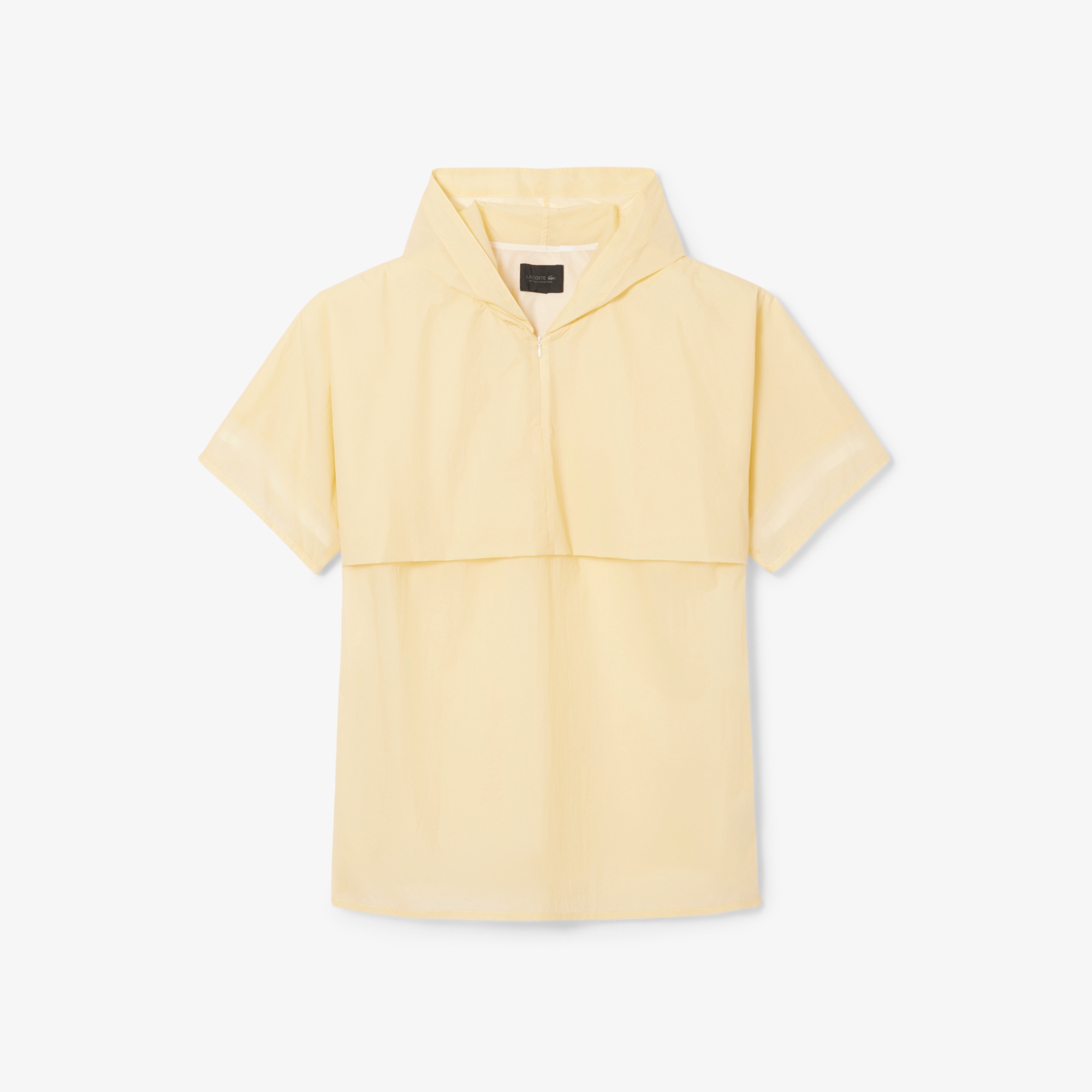 『25SS Fashion Show』メンズラウンウェイ シースルーナイロン半袖ウィンドブレイカー