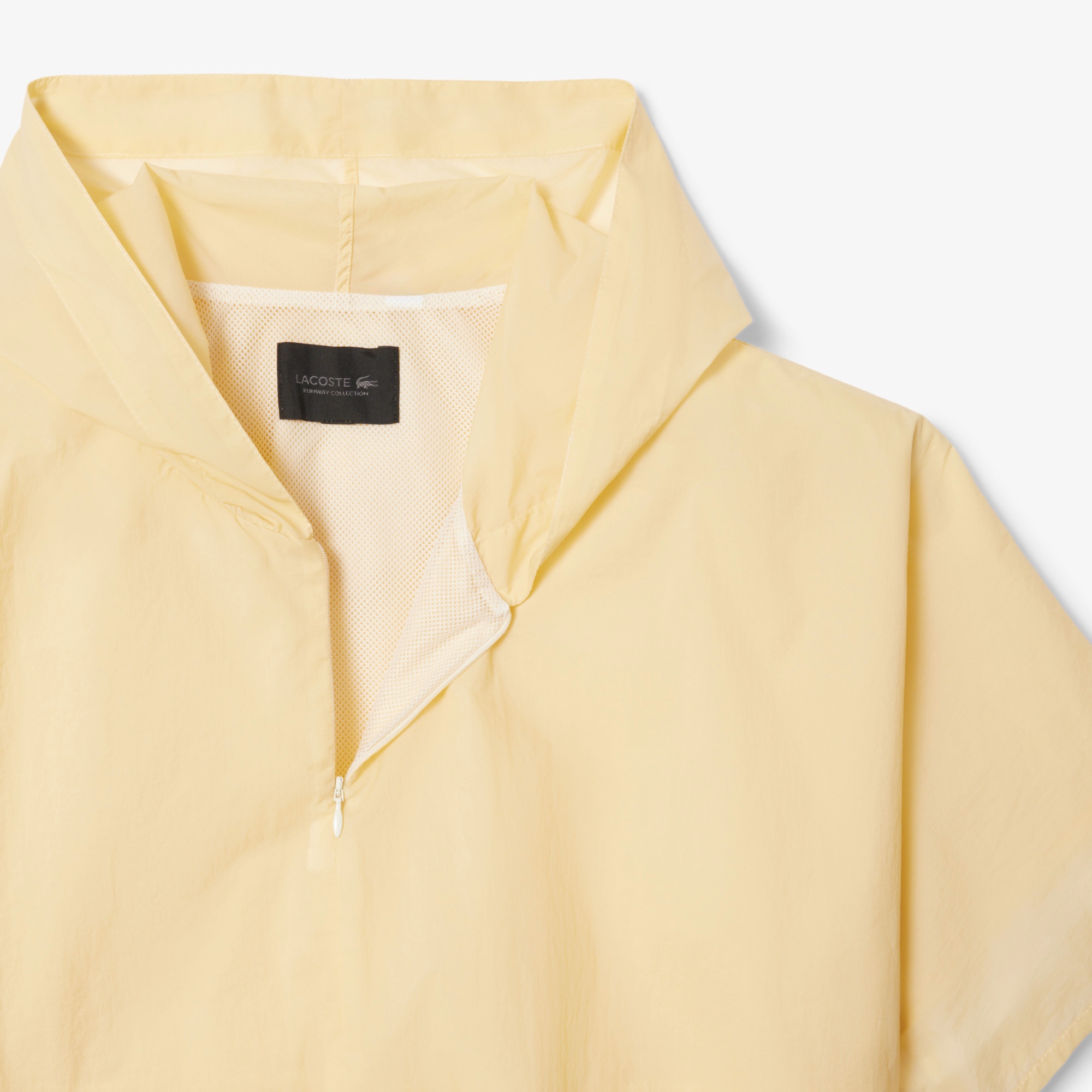 『25SS Fashion Show』メンズラウンウェイ シースルーナイロン半袖ウィンドブレイカー