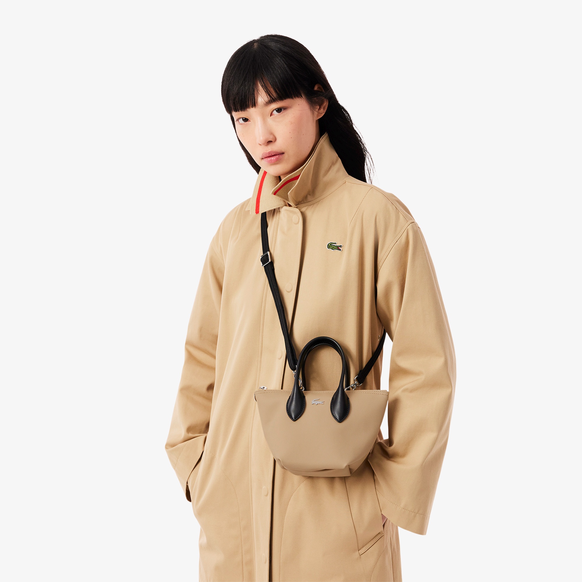 ラコステアテナ ミニトートバッグ