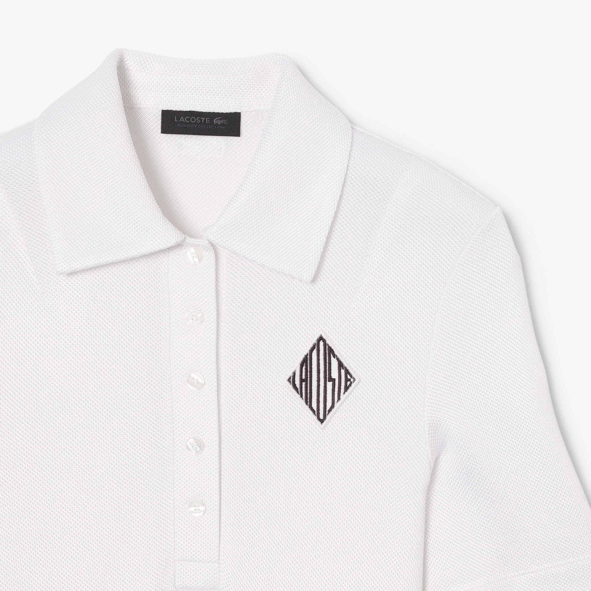 『25SS Fashion Show』 レーヨン鹿の子スリムフィットポロシャツ