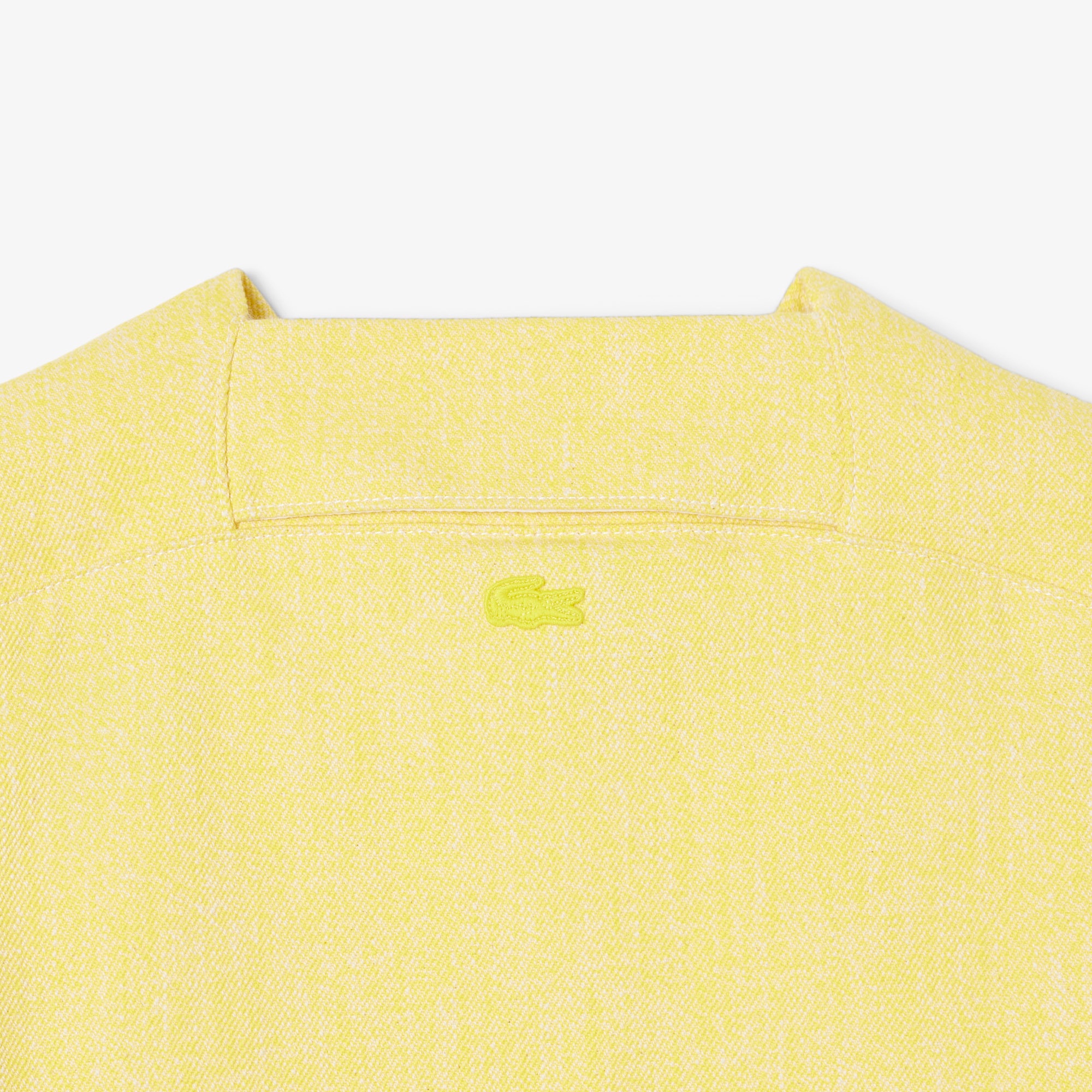 『25SS Fashion Show』 カラーデニム変形ポロシャツ