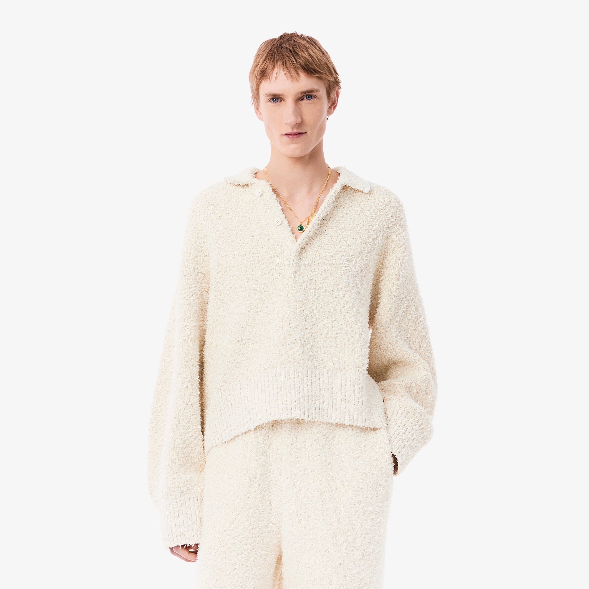 『25SS Fashion Show』 ブークレーニットポロセーター