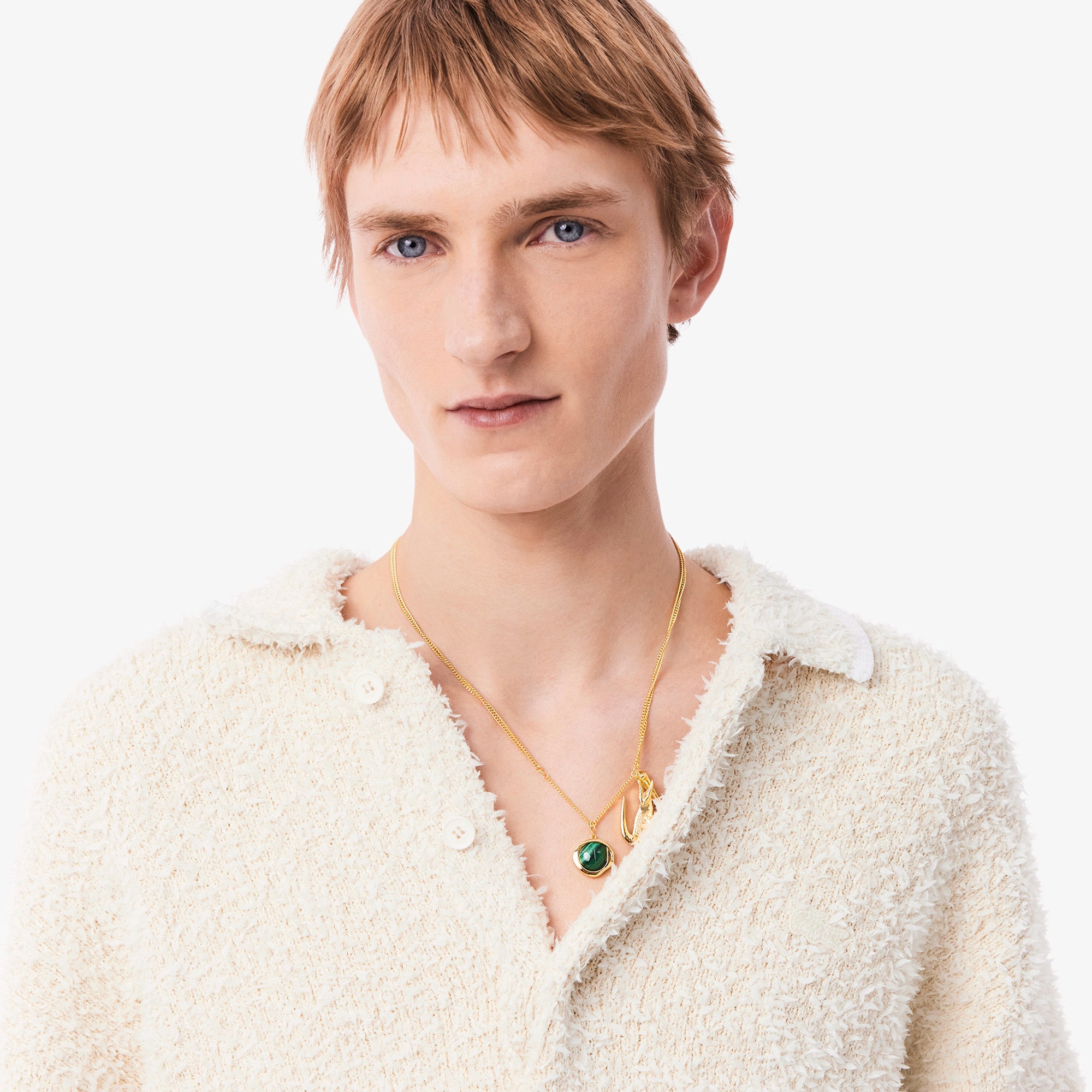 『25SS Fashion Show』 ブークレーニットポロセーター