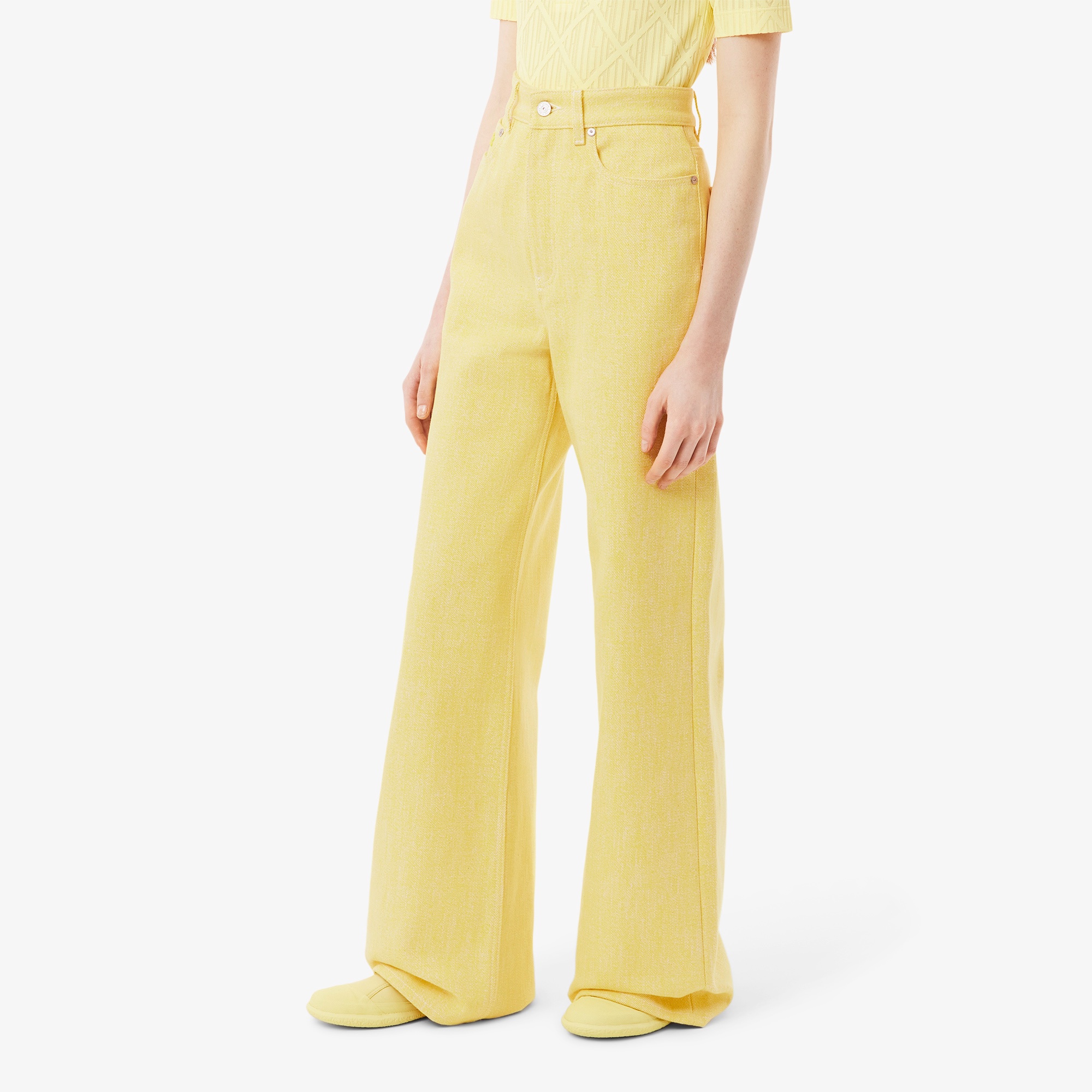 『25SS Fashion Show』 ルーズフィットカラーデニムジーンズ