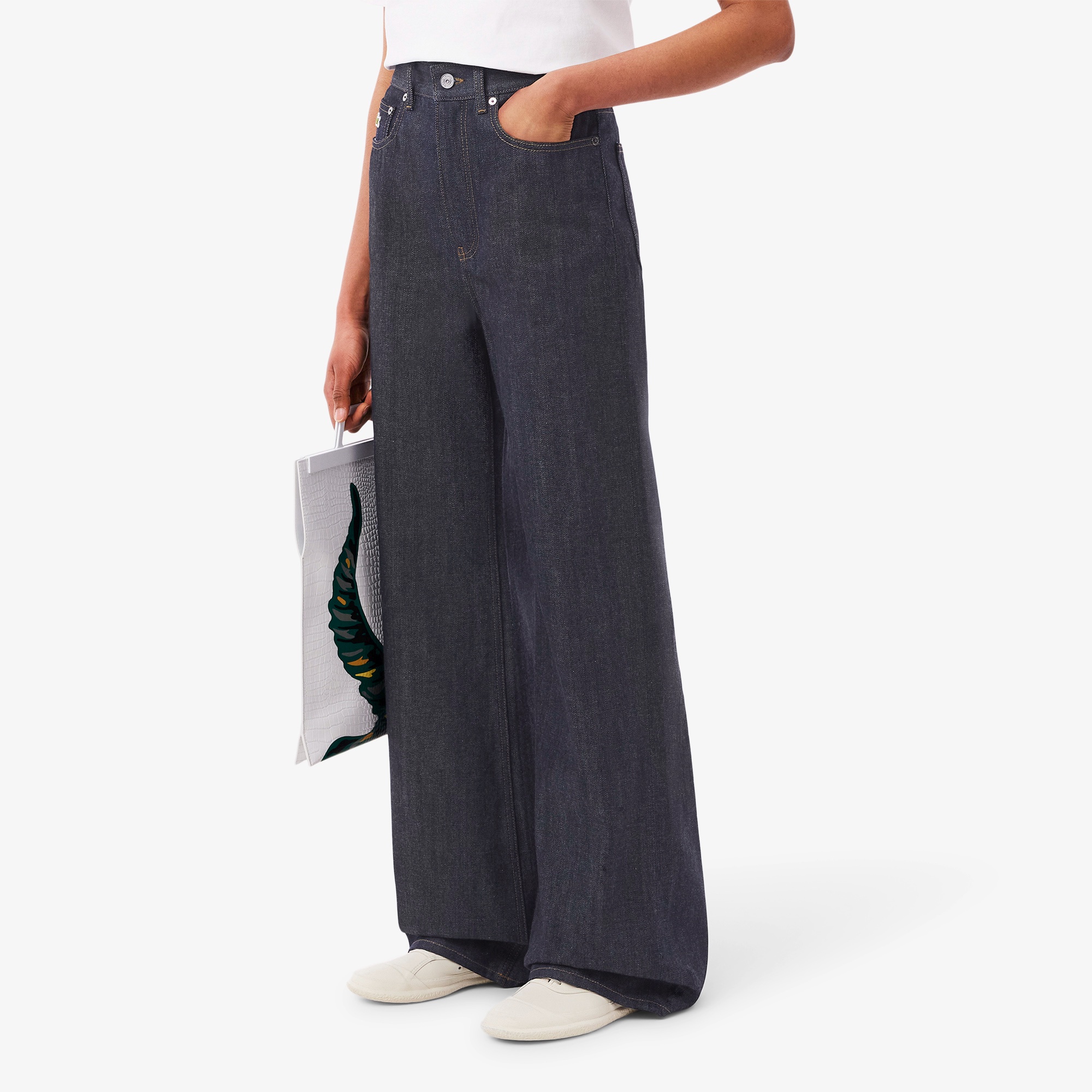 『25SS Fashion Show』 ルーズフィットセルビッチデニムジーンズ