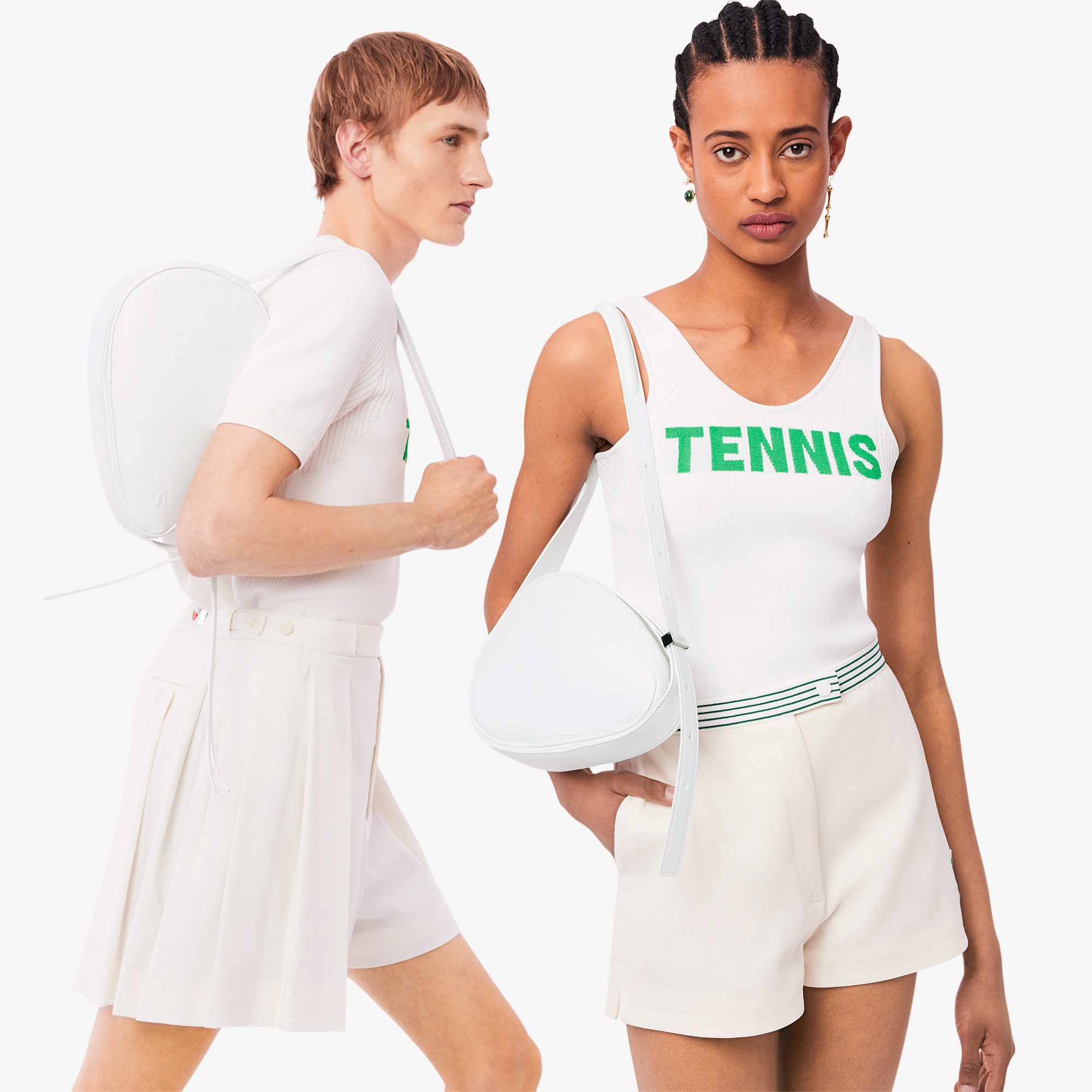 『25SS Fashion Show』ランウェイ レザーラケットバッグ