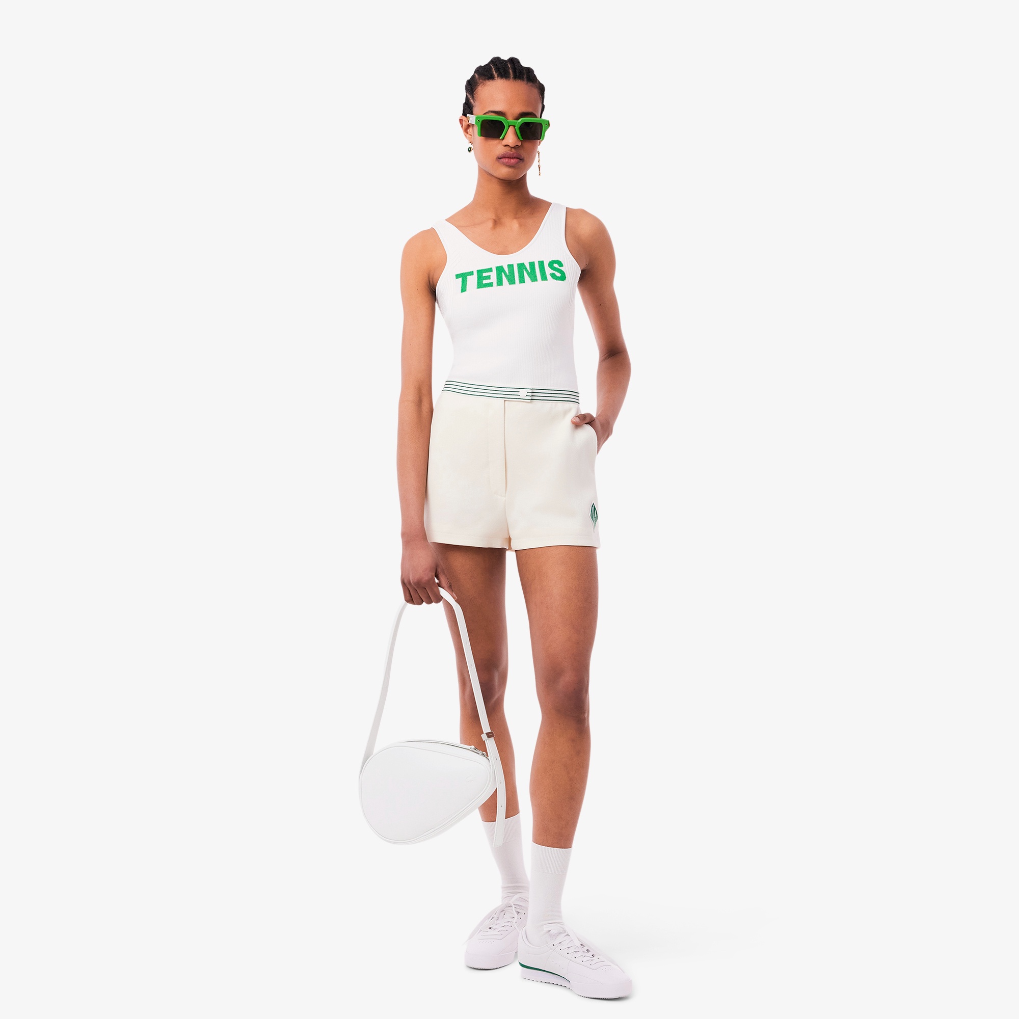 『25SS Fashion Show』ランウェイ レザーラケットバッグ