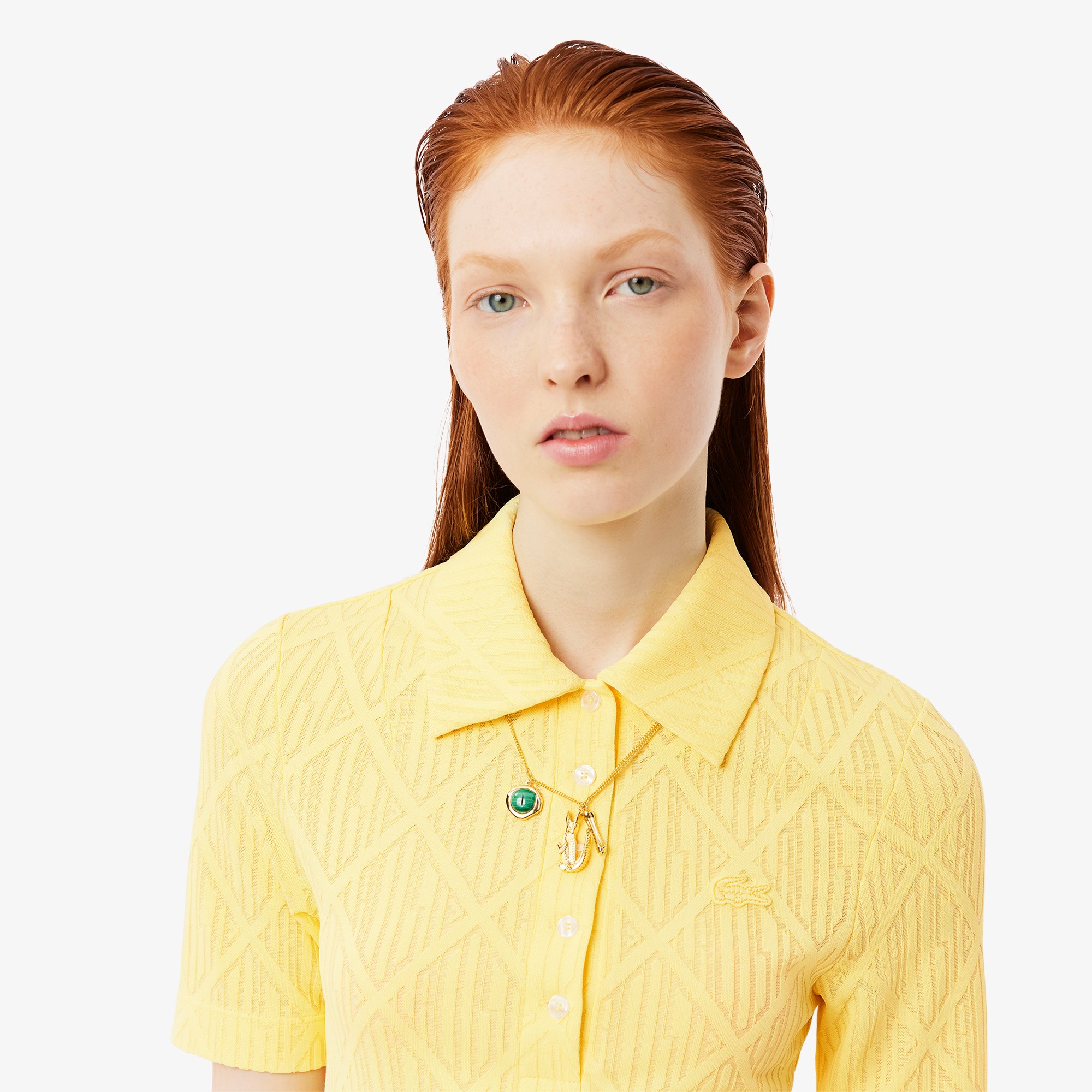 『25SS Fashion Show』 ジャカードニットポロシャツ