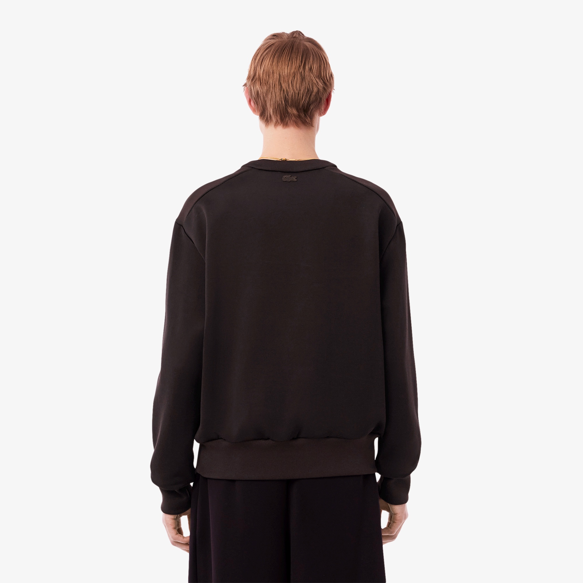 『25SS Fashion Show』 リブニットヨーク切り替えクルーネックスウェット