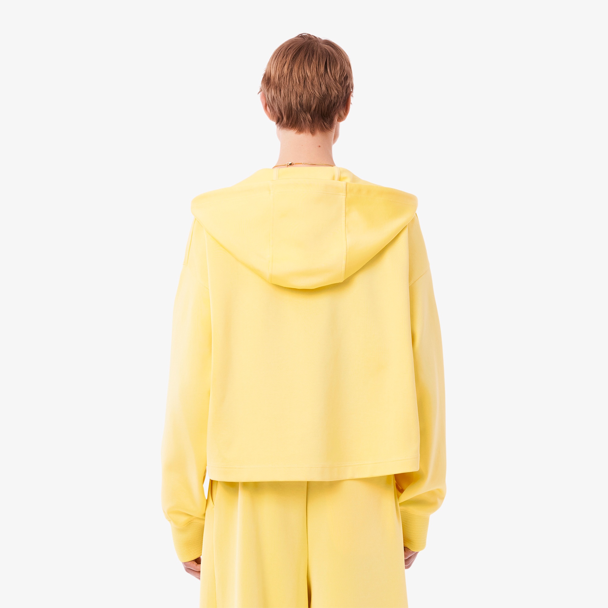 『25SS Fashion Show』 スキッパーネッククロップドフーディー