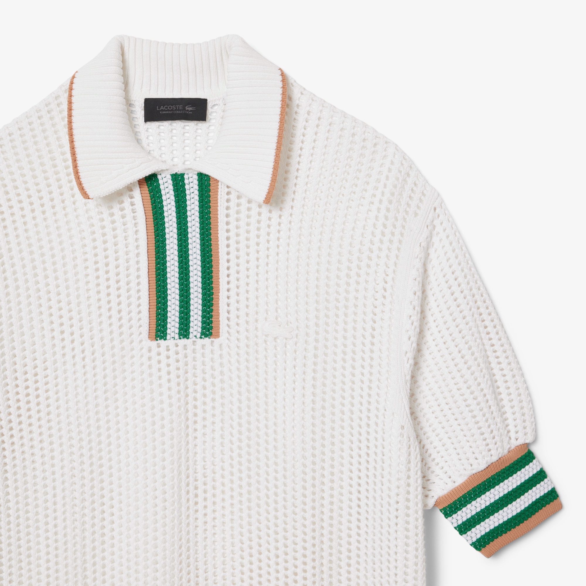 『25SS Fashion Show』 シースルーニットポロドレス