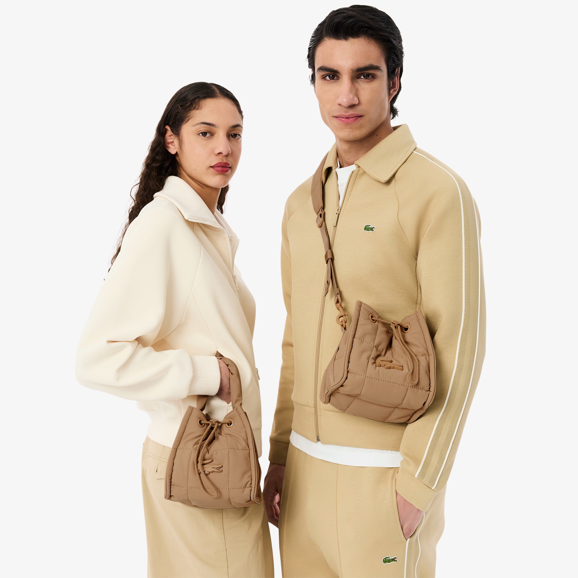 ナイリア キルティングバケットショルダーバッグ