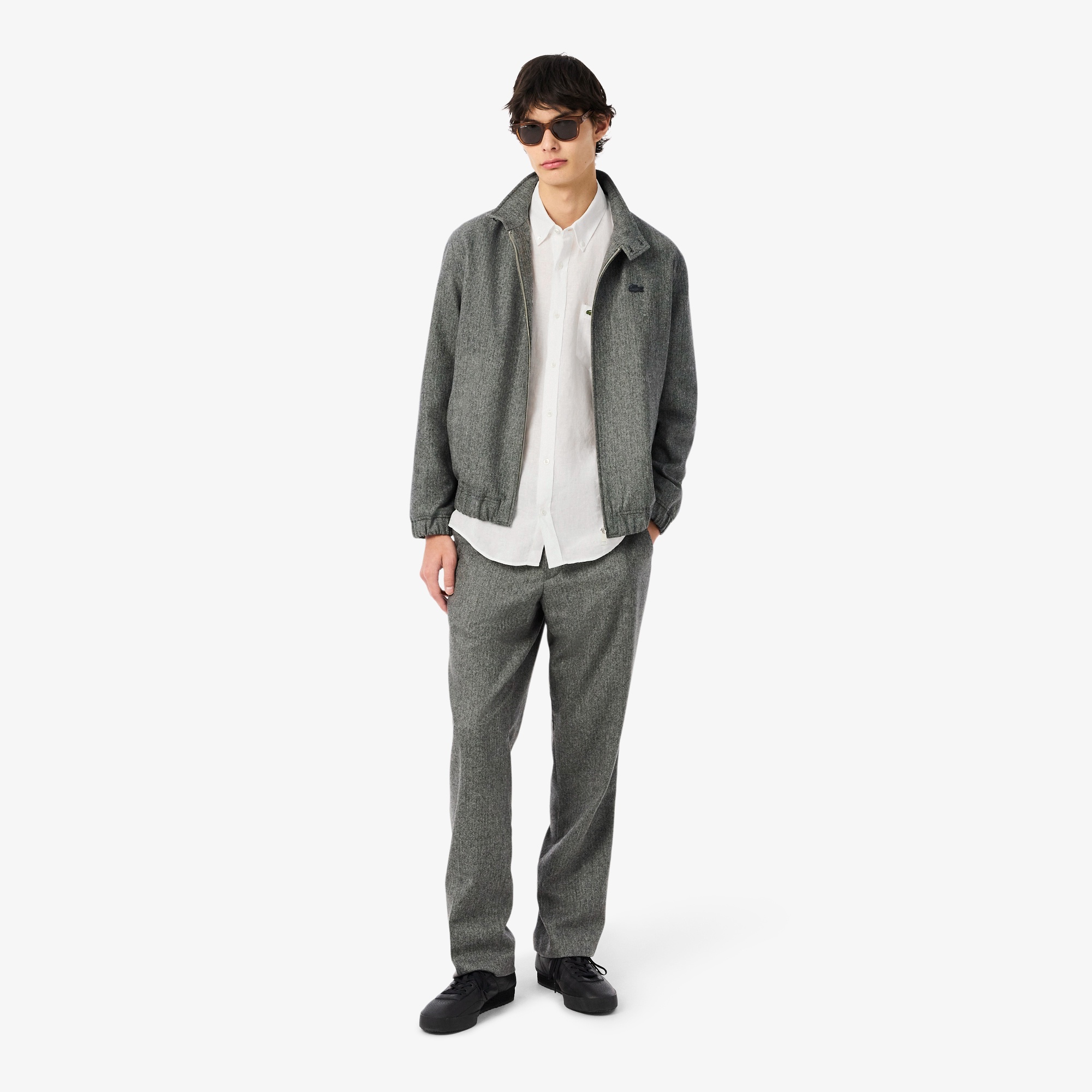 リネンボタンダウンシャツ