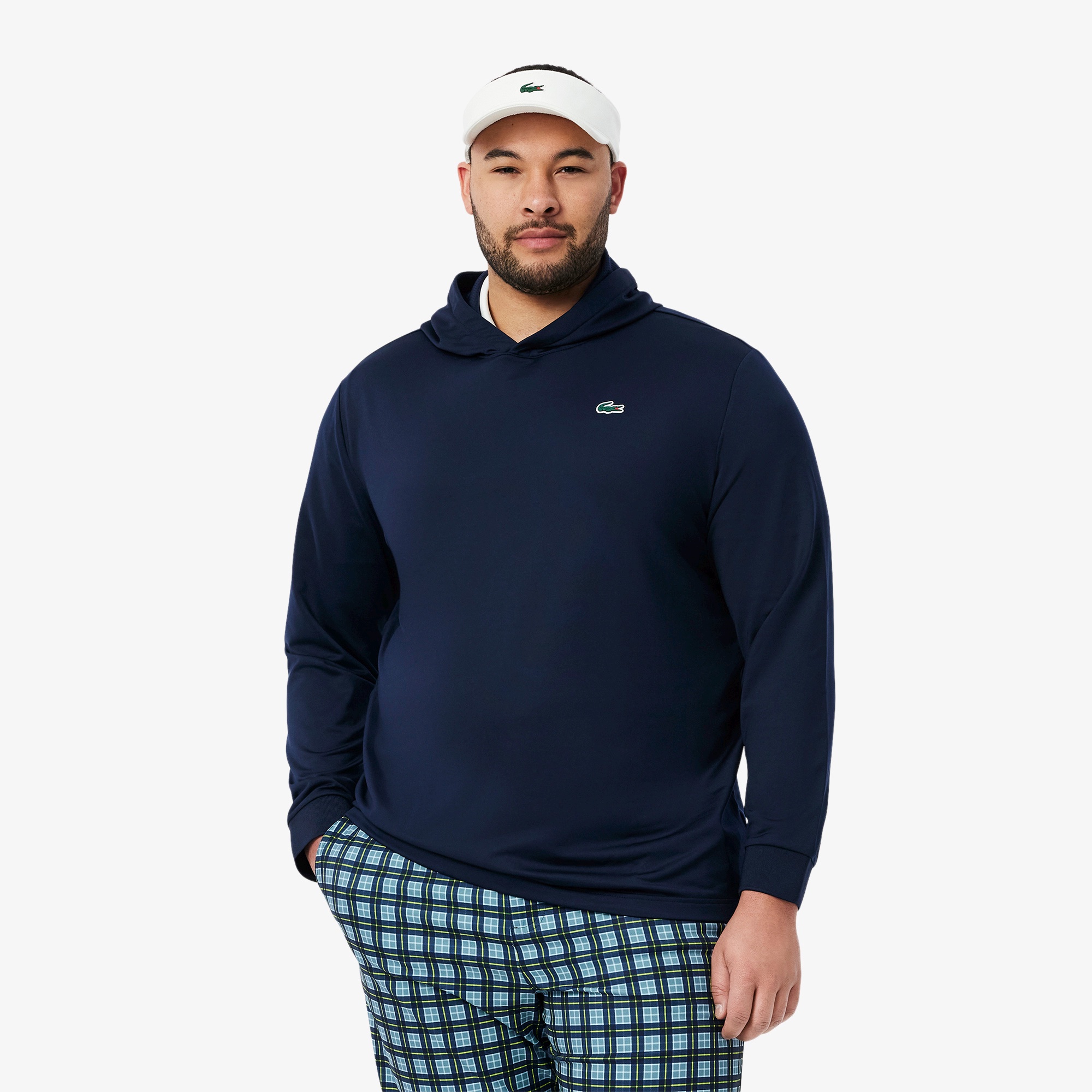 ハイストレッチプルオーバーフーディー