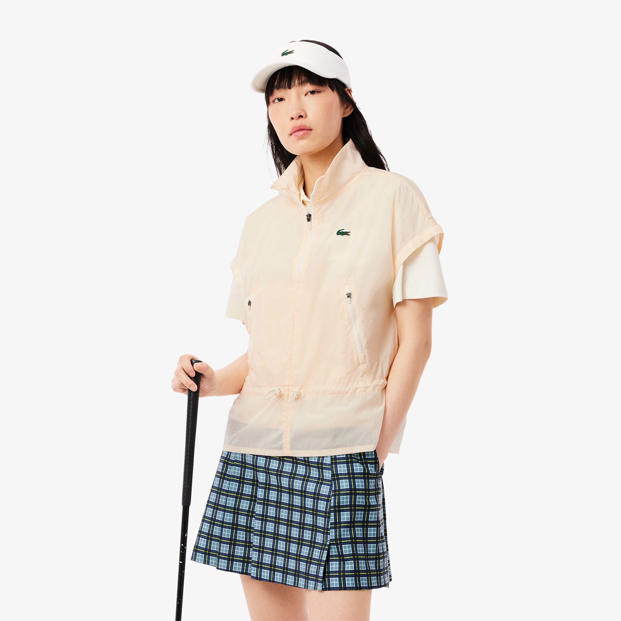 マイクロフレンチスリーブウィメンズゴルフジャケット