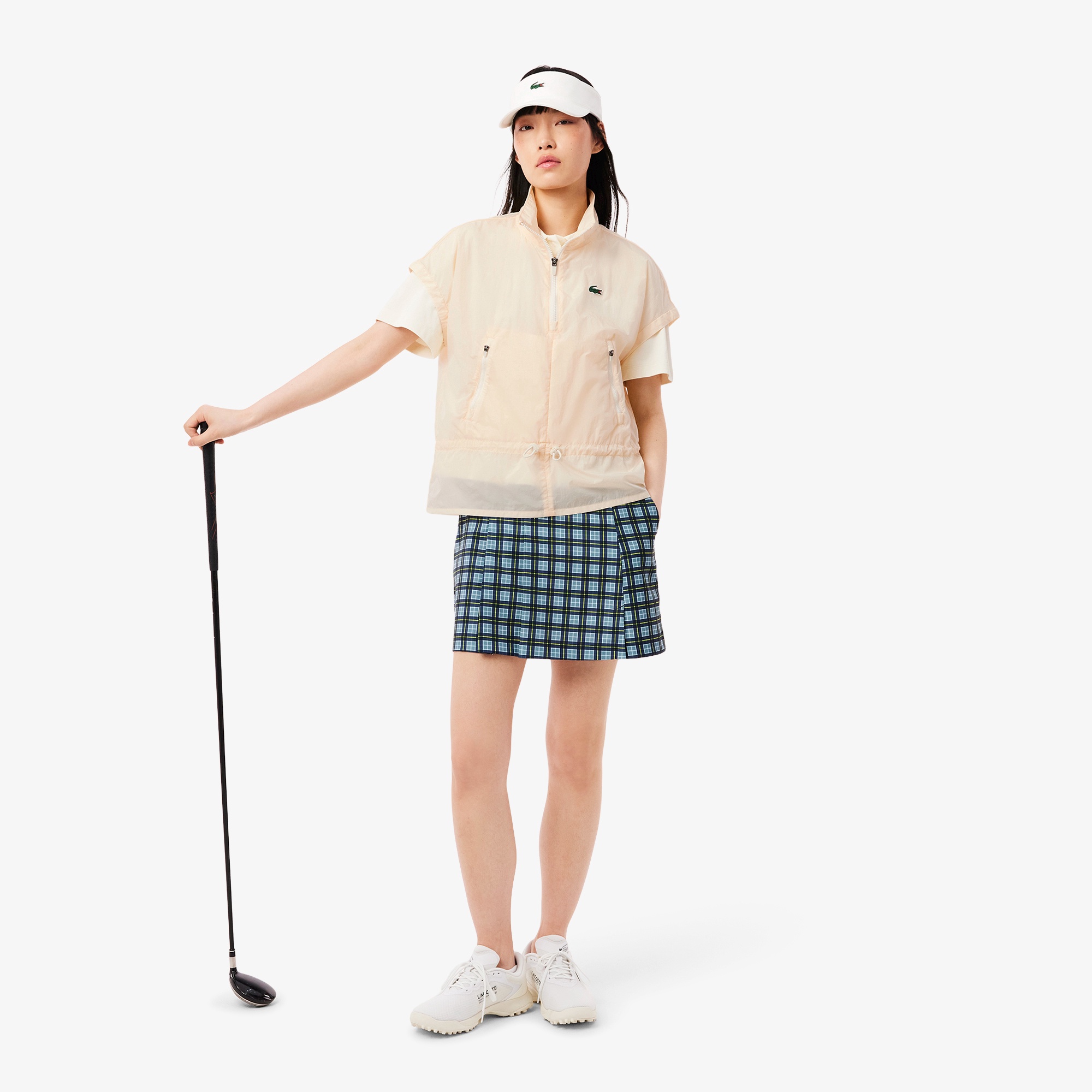 マイクロフレンチスリーブウィメンズゴルフジャケット