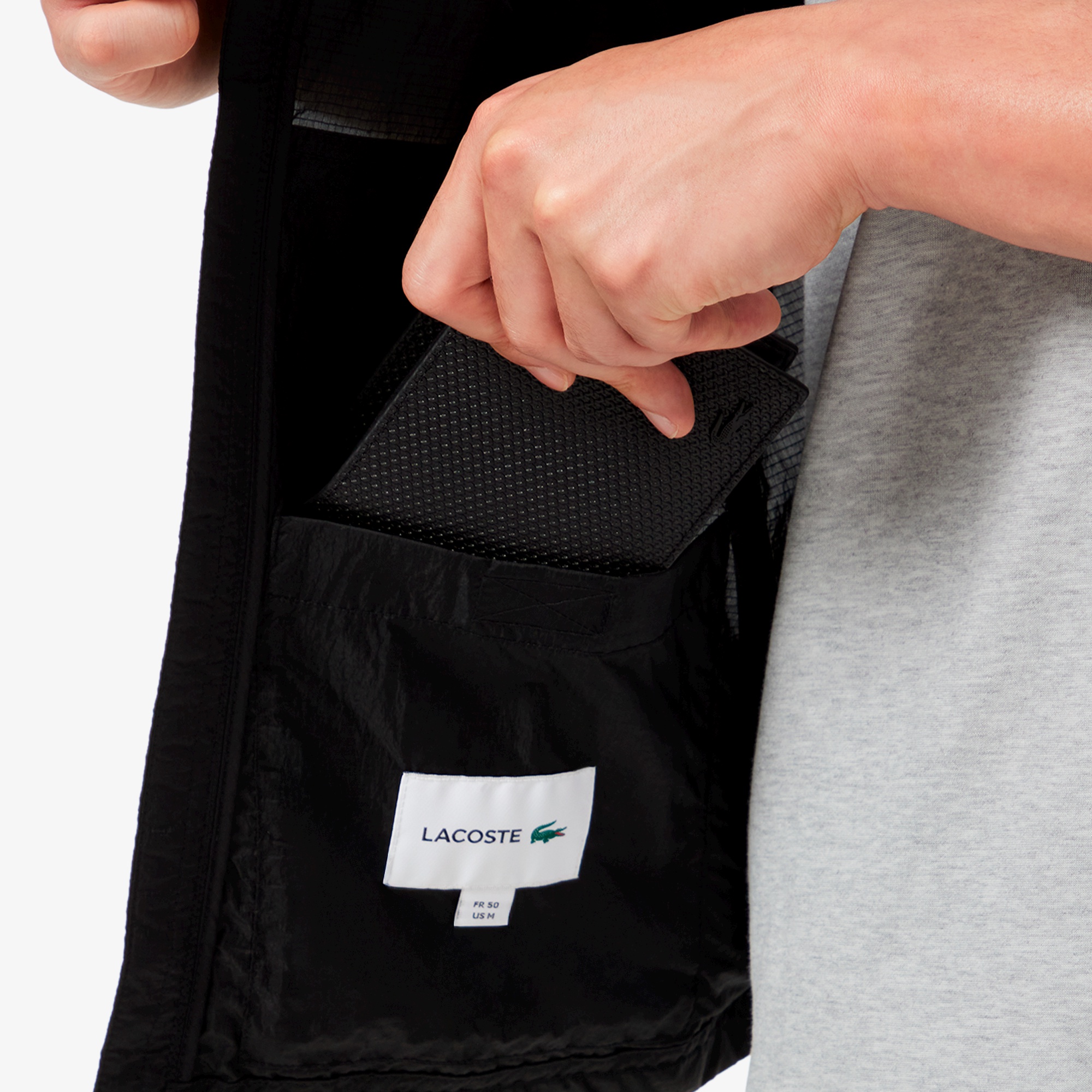 ワッシャーナイロンパッカブルフードジャケット