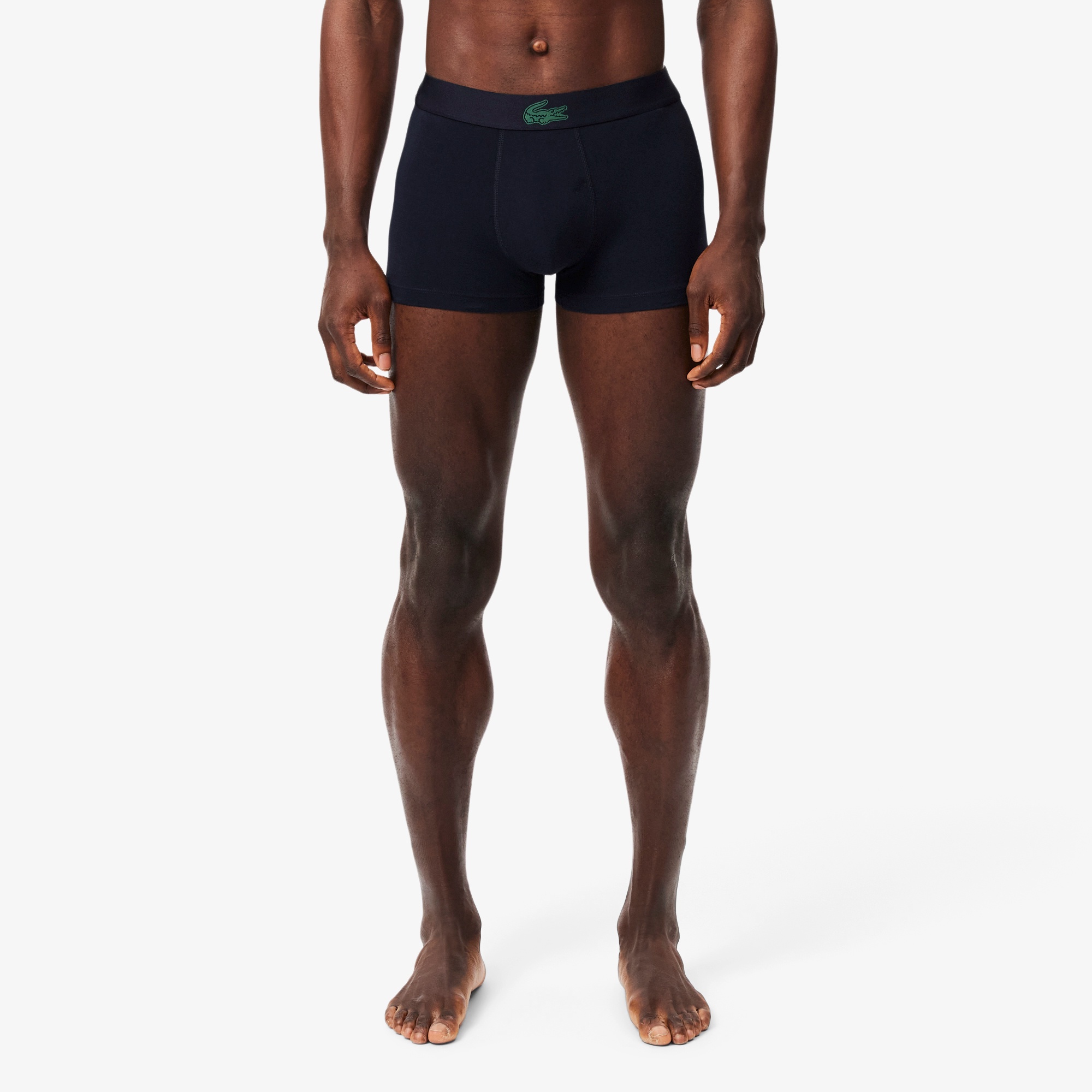 3パッククロコダイルプリントトランクショーツ