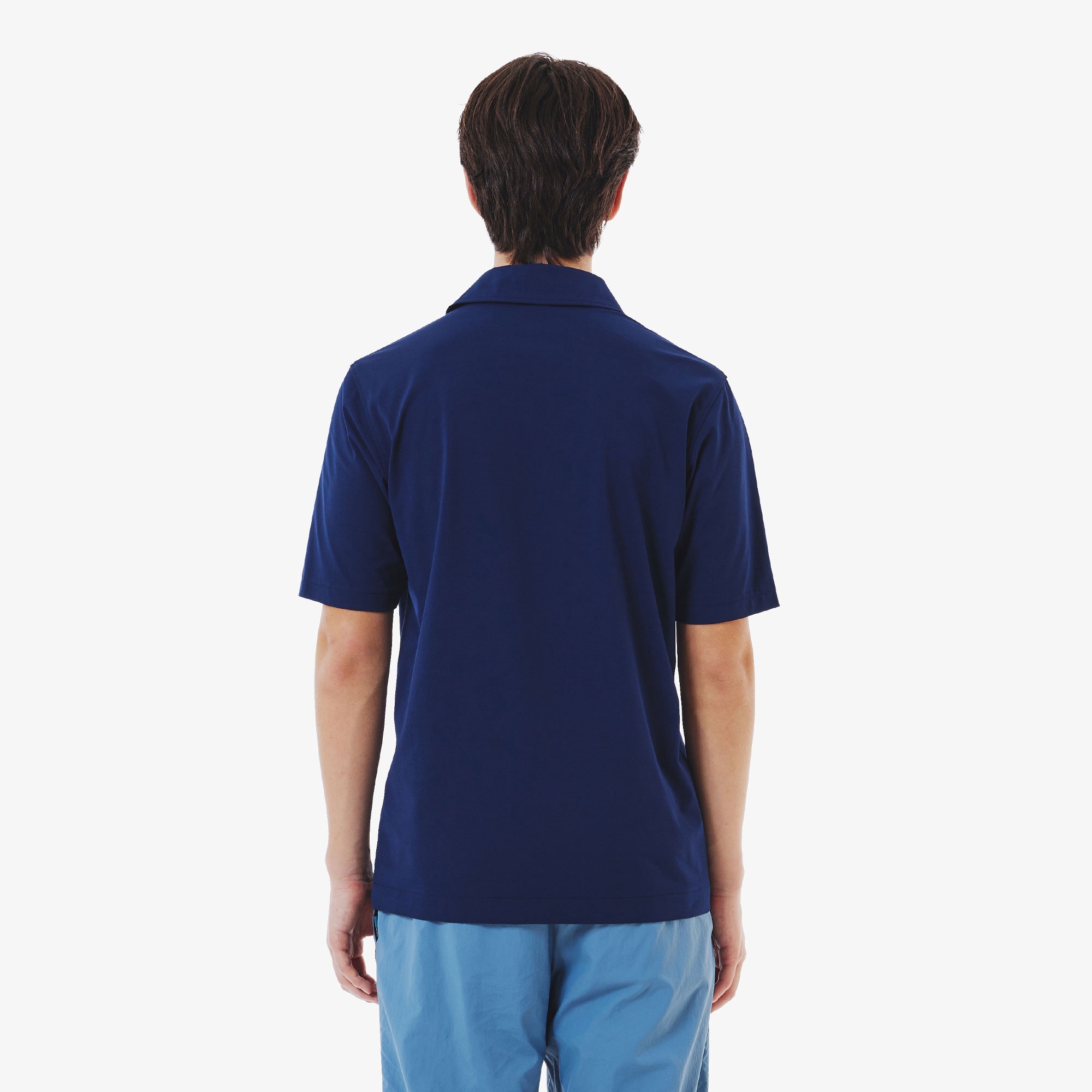 速乾ストレッチシングルジャージポロシャツ