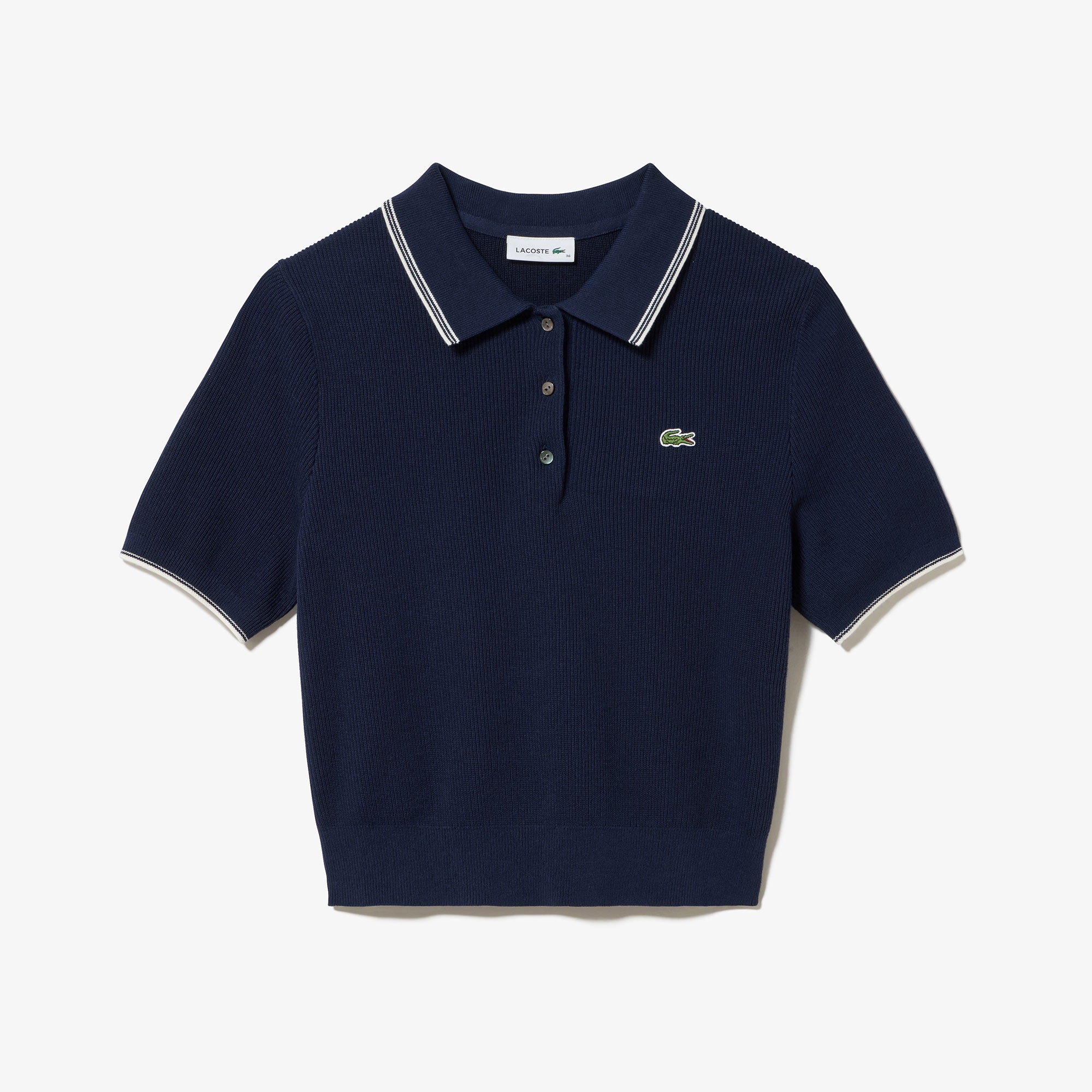 コンパクトニットポロシャツ