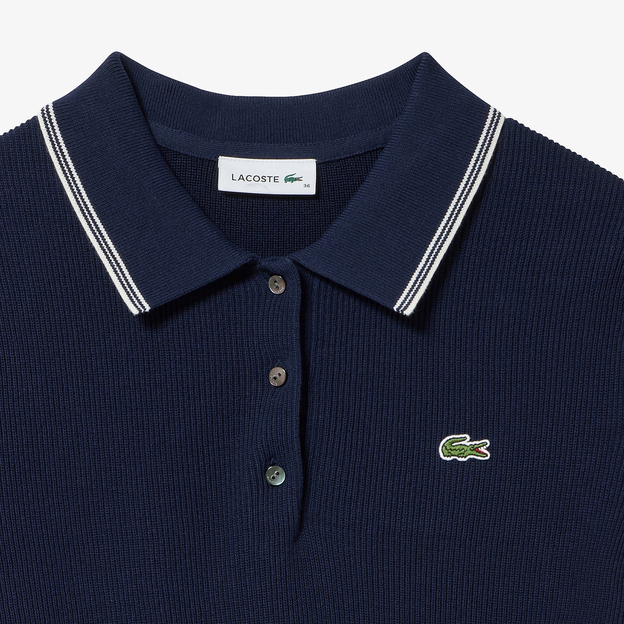 コンパクトニットポロシャツ