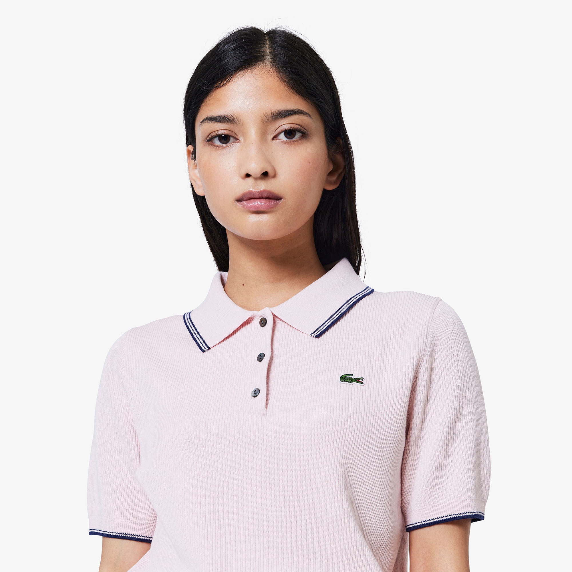 コンパクトニットポロシャツ