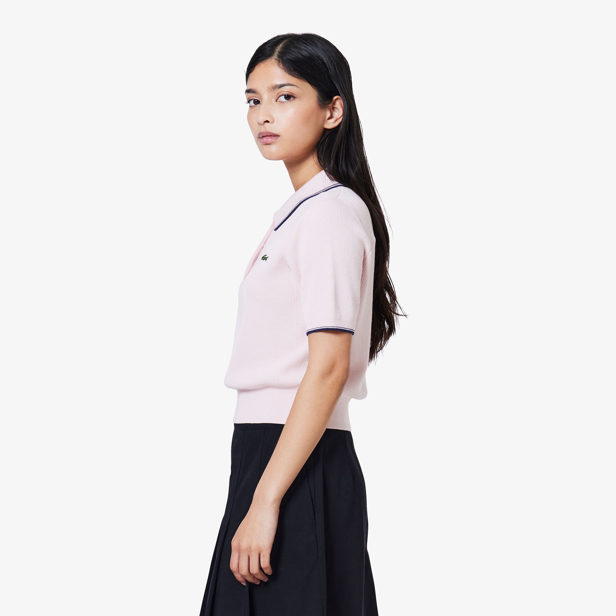 コンパクトニットポロシャツ