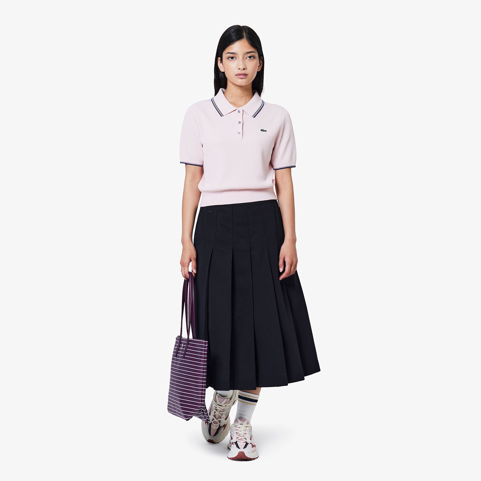 コンパクトニットポロシャツ