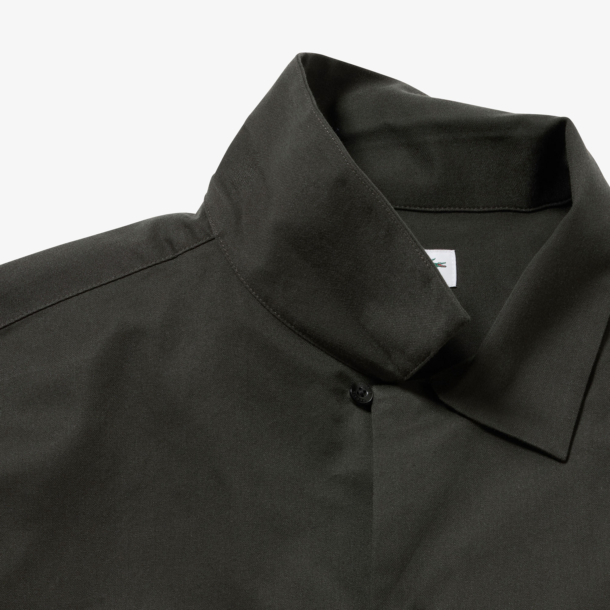 シルクブレンドオープンカラーシャツ