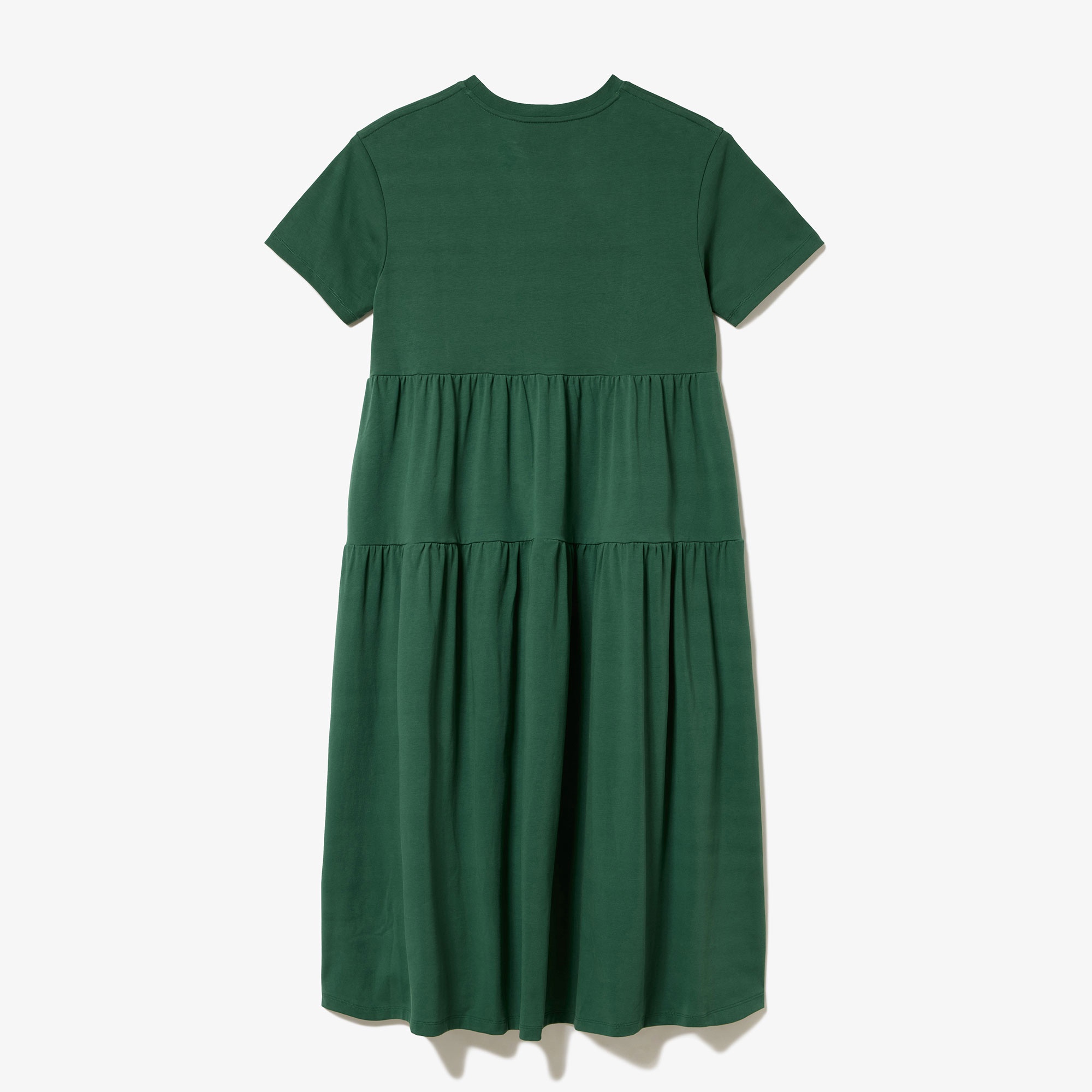 ティアードTシャツドレス