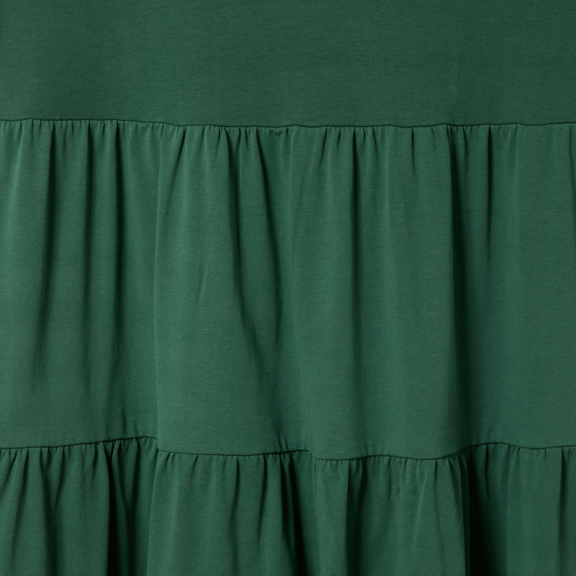 ティアードTシャツドレス