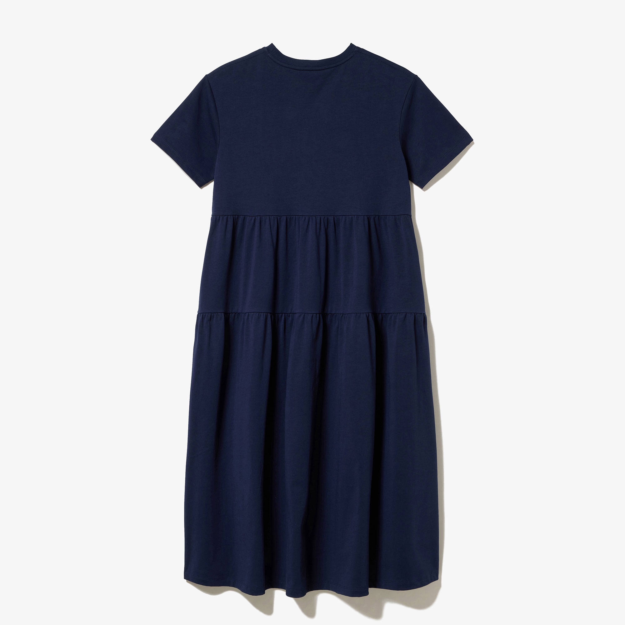 ティアードTシャツドレス