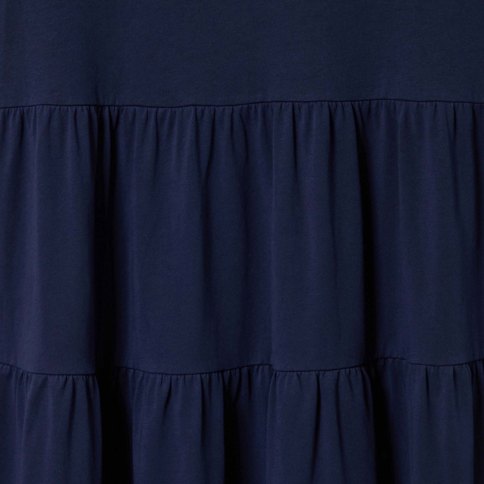 ティアードTシャツドレス