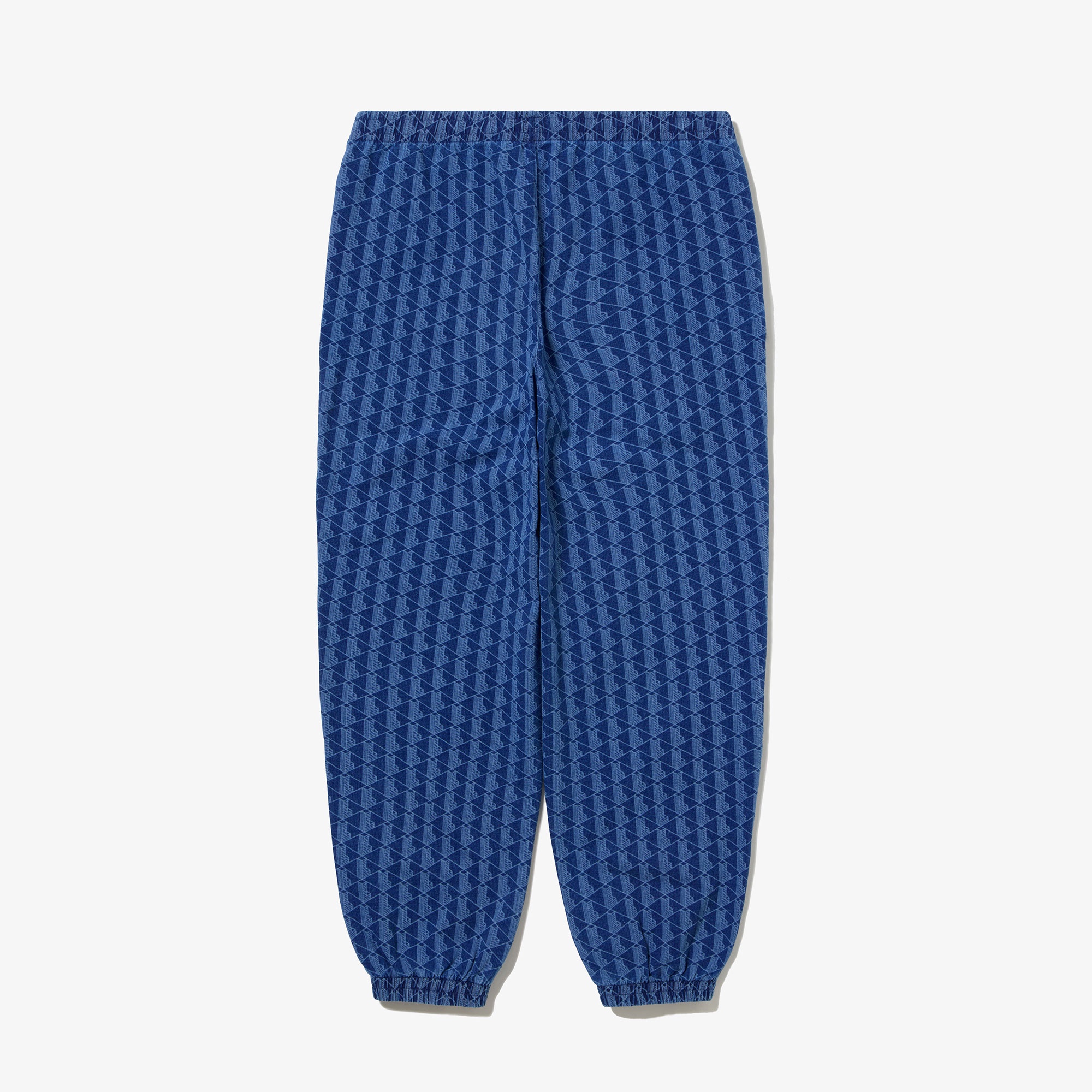インディゴスウェットモノグラムトラックパンツ