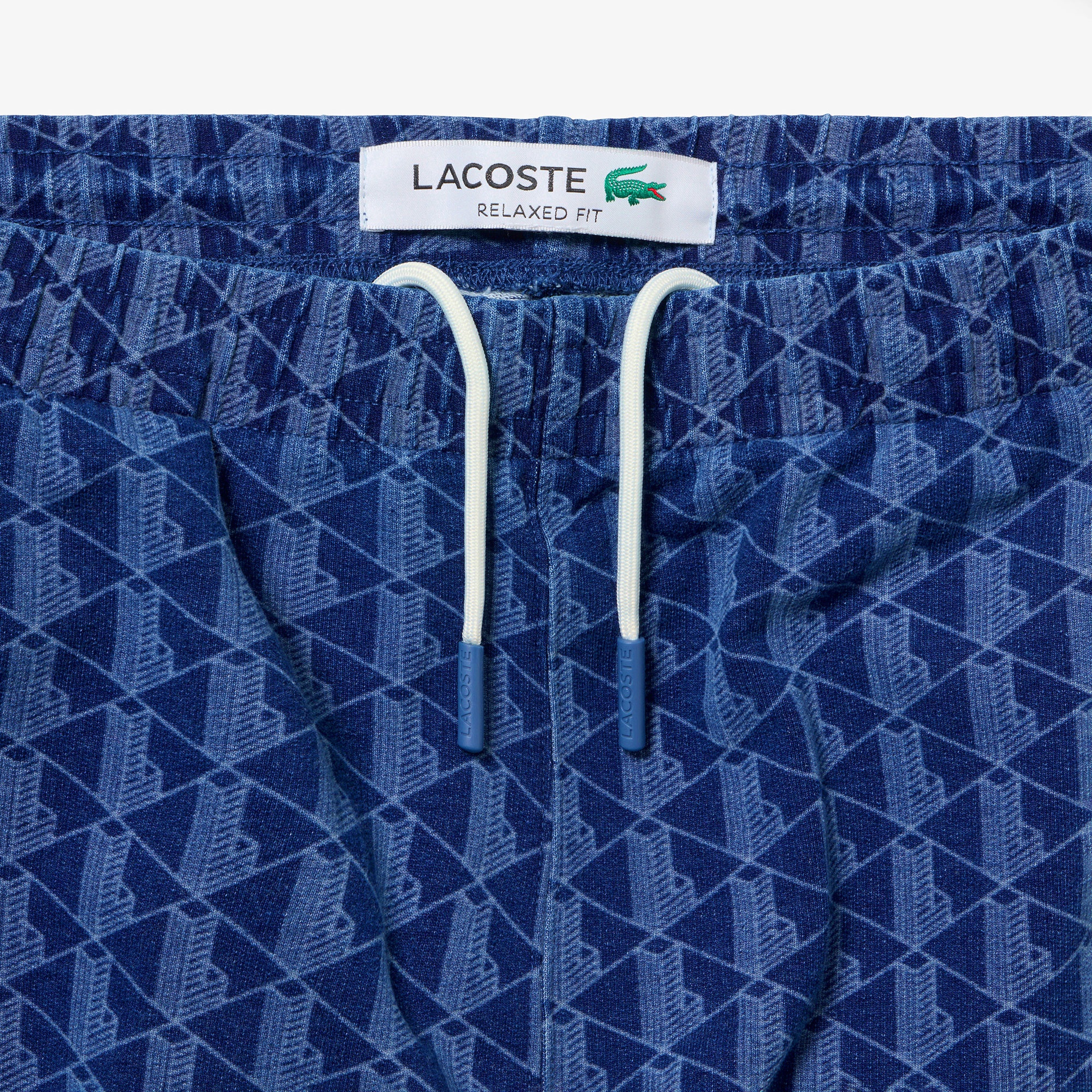 インディゴスウェットモノグラムトラックパンツ