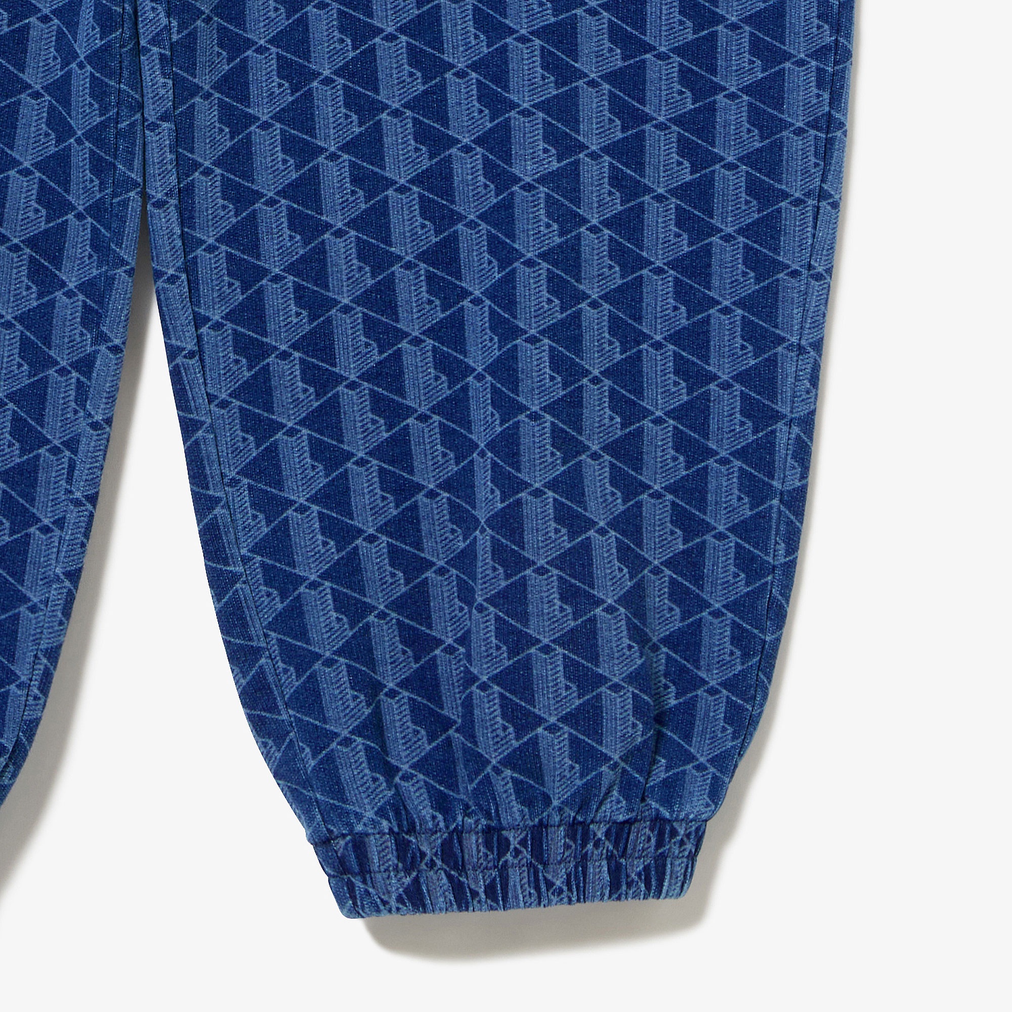 インディゴスウェットモノグラムトラックパンツ