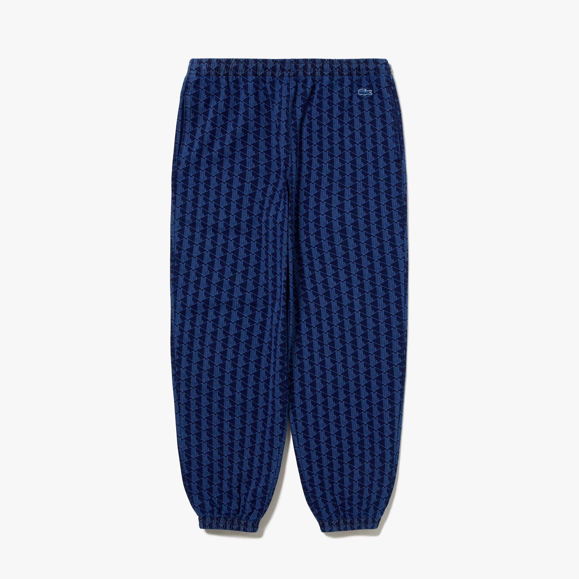 インディゴスウェットモノグラムトラックパンツ