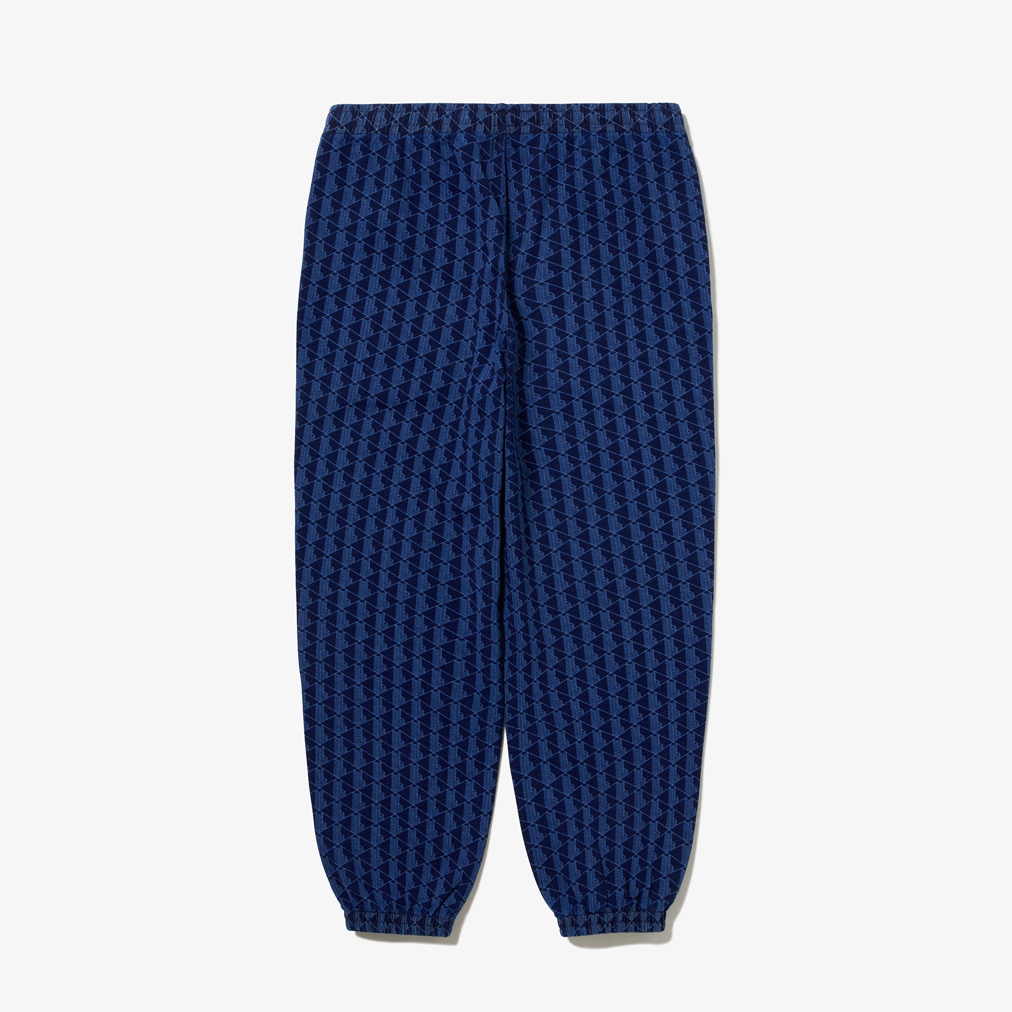 インディゴスウェットモノグラムトラックパンツ