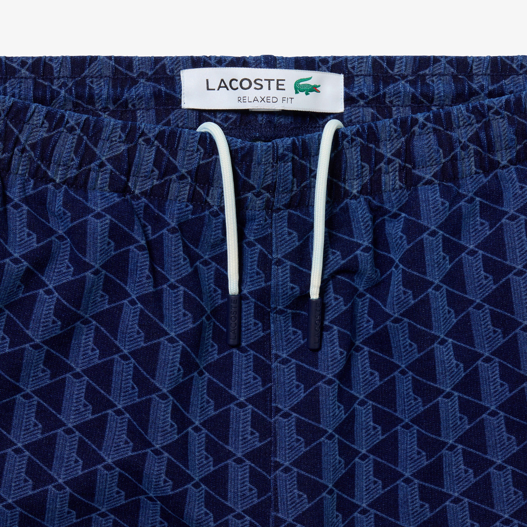 インディゴスウェットモノグラムトラックパンツ