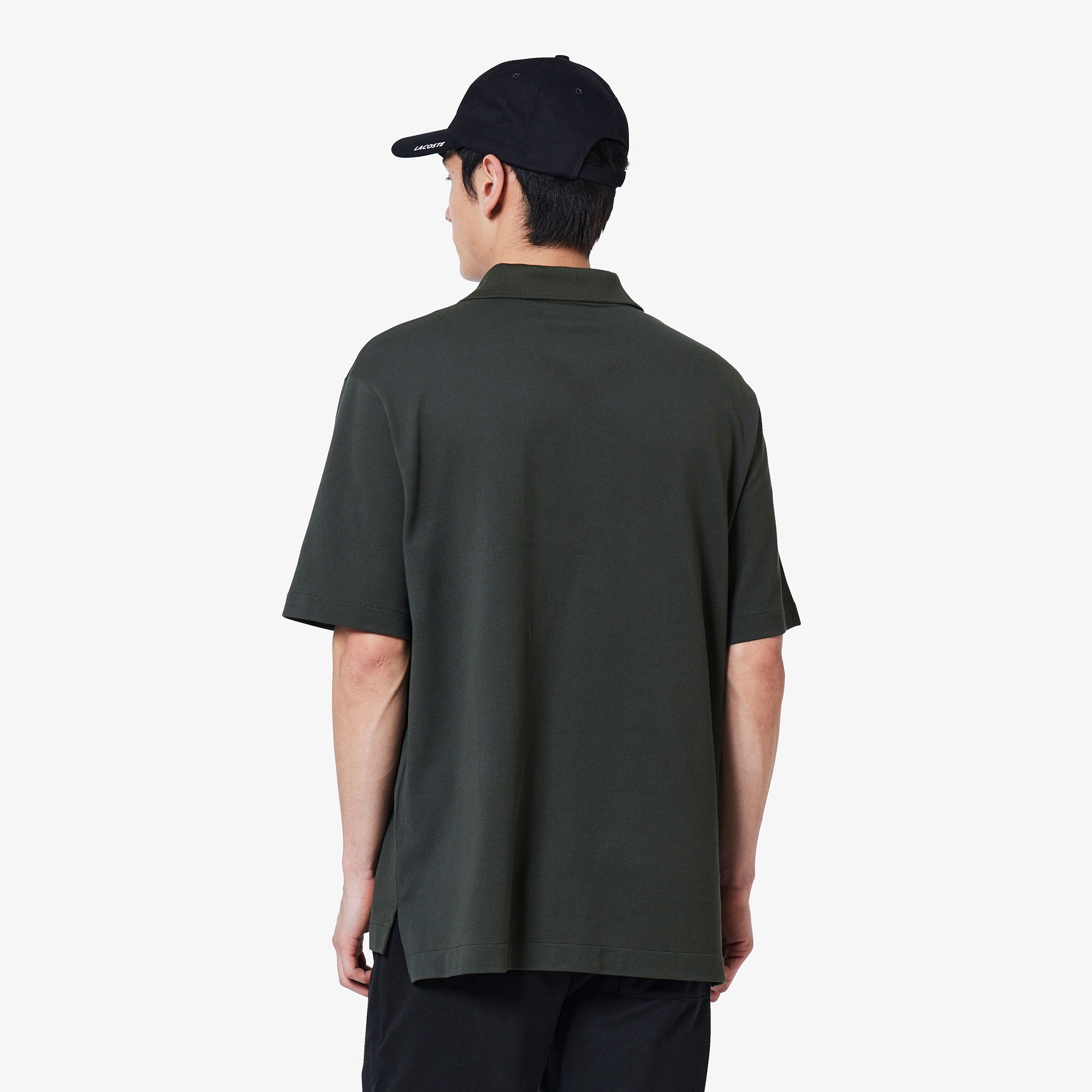 L.12.12アレンジ スキッパーネックポロシャツ