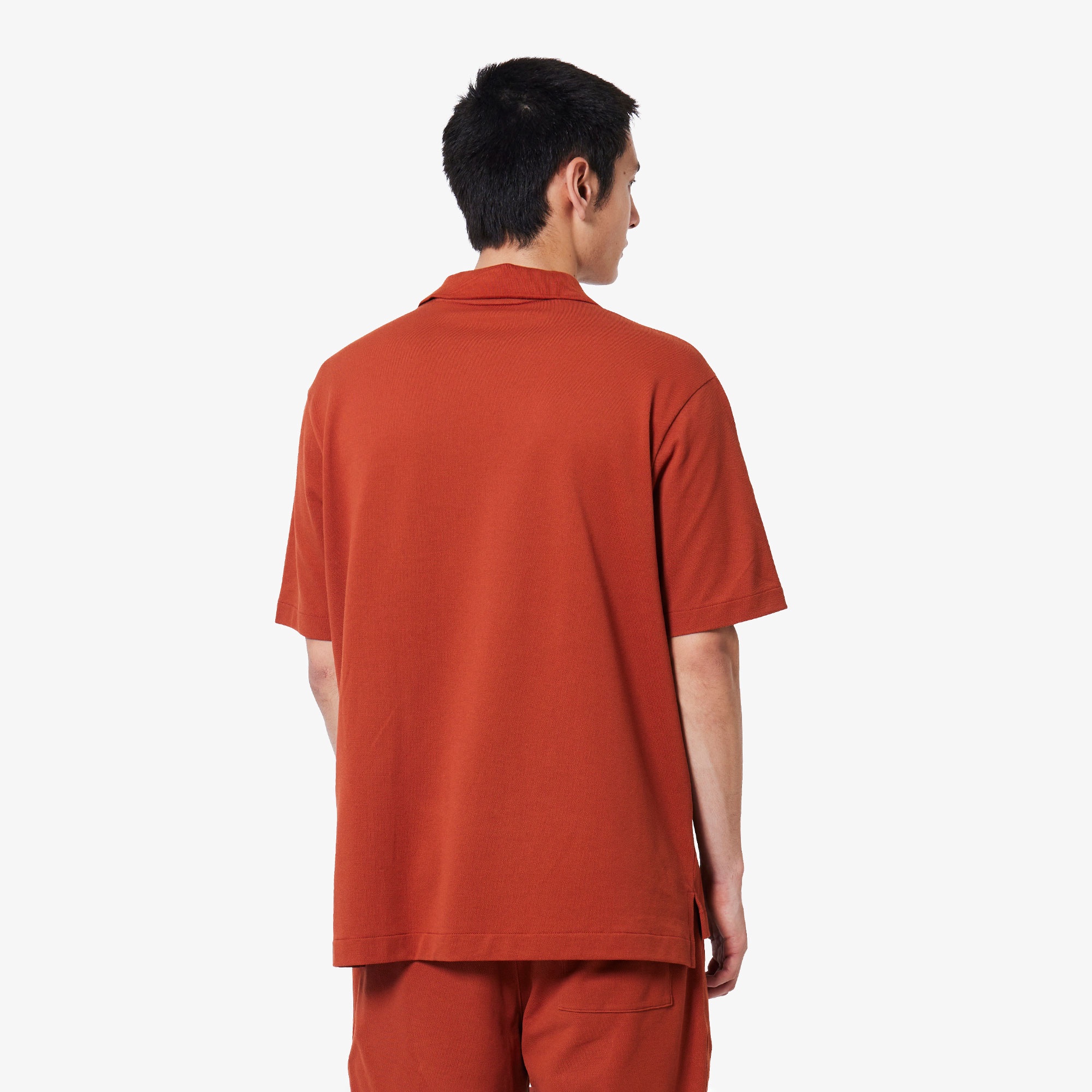 L.12.12アレンジ スキッパーネックポロシャツ