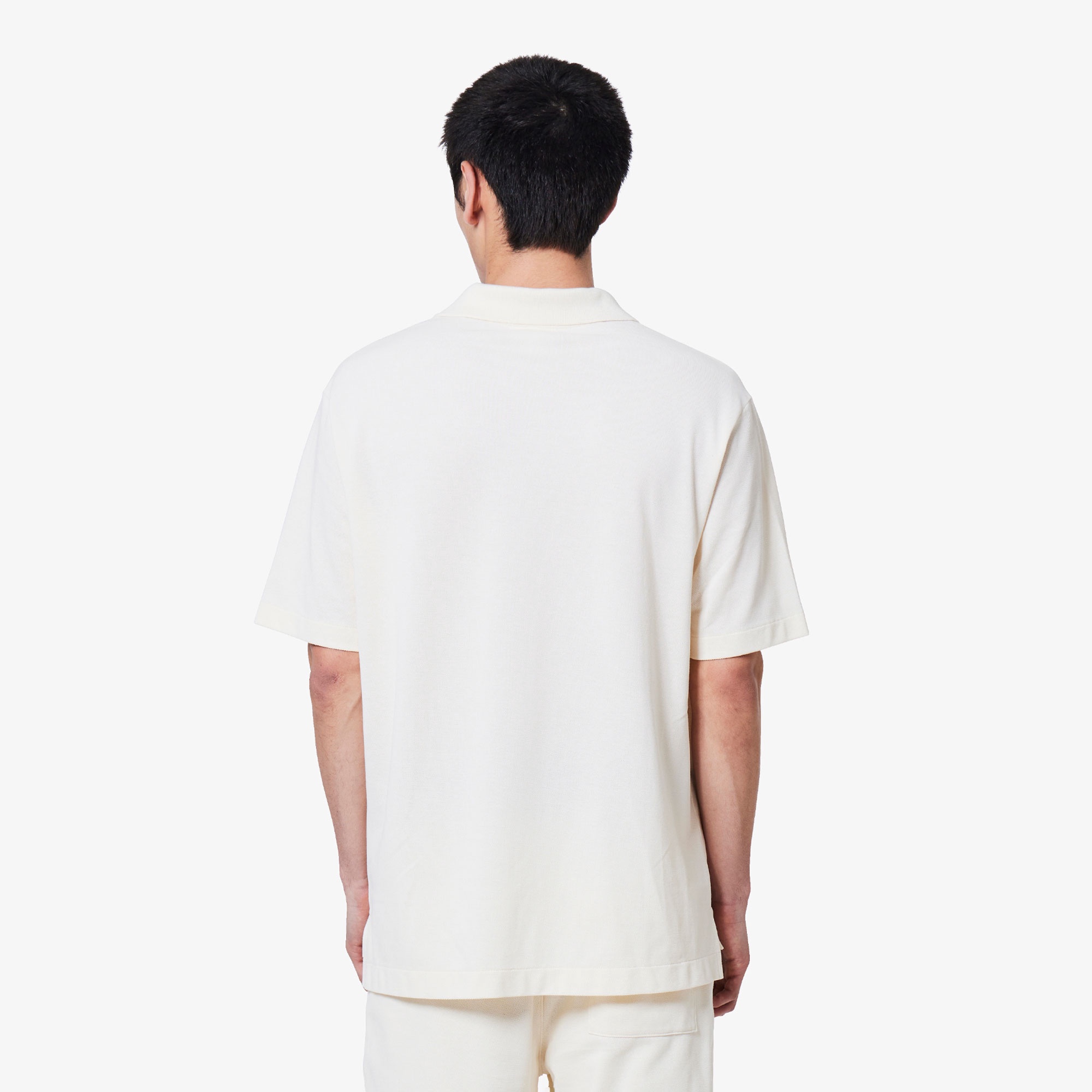 L.12.12アレンジ スキッパーネックポロシャツ