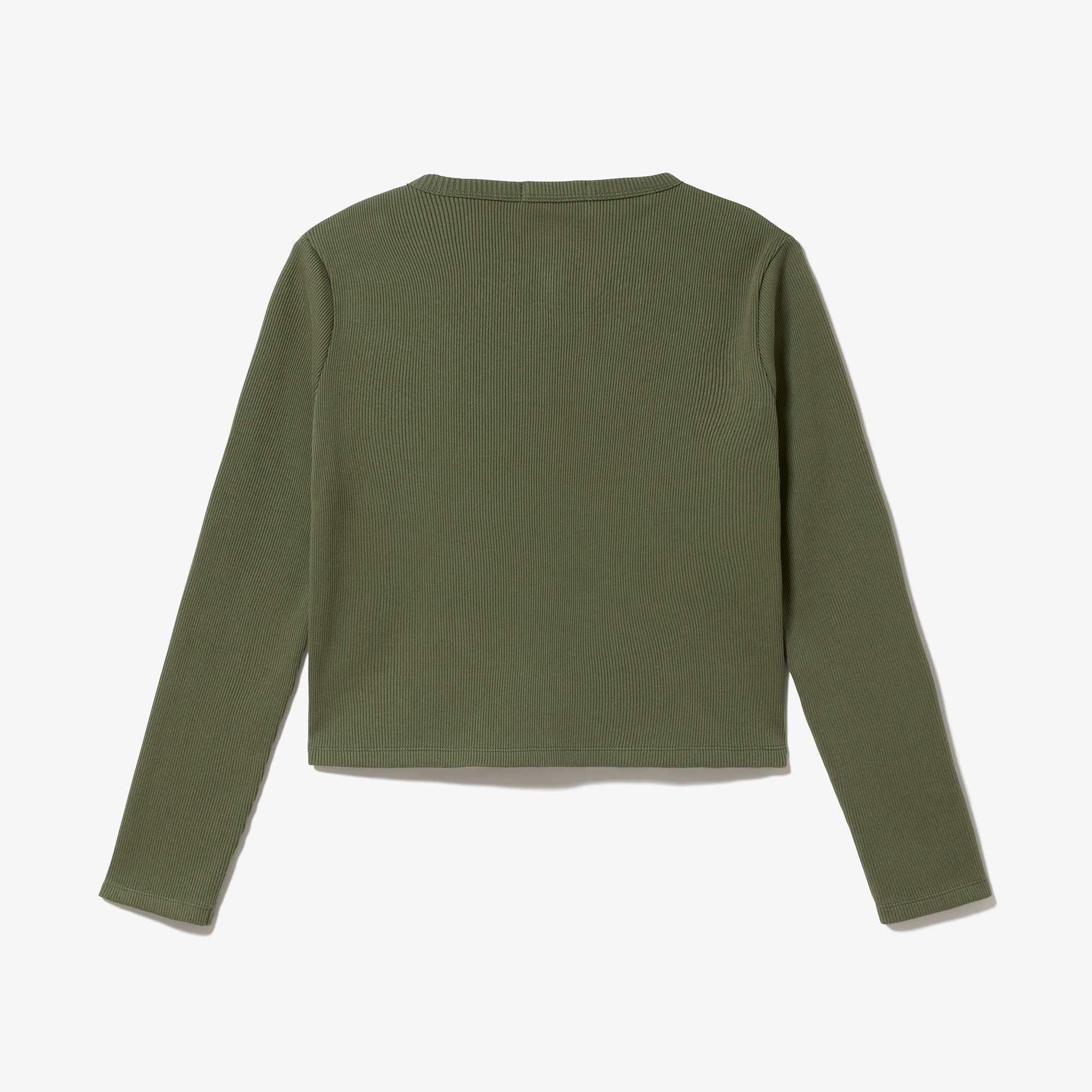 リブジャージカーディガン