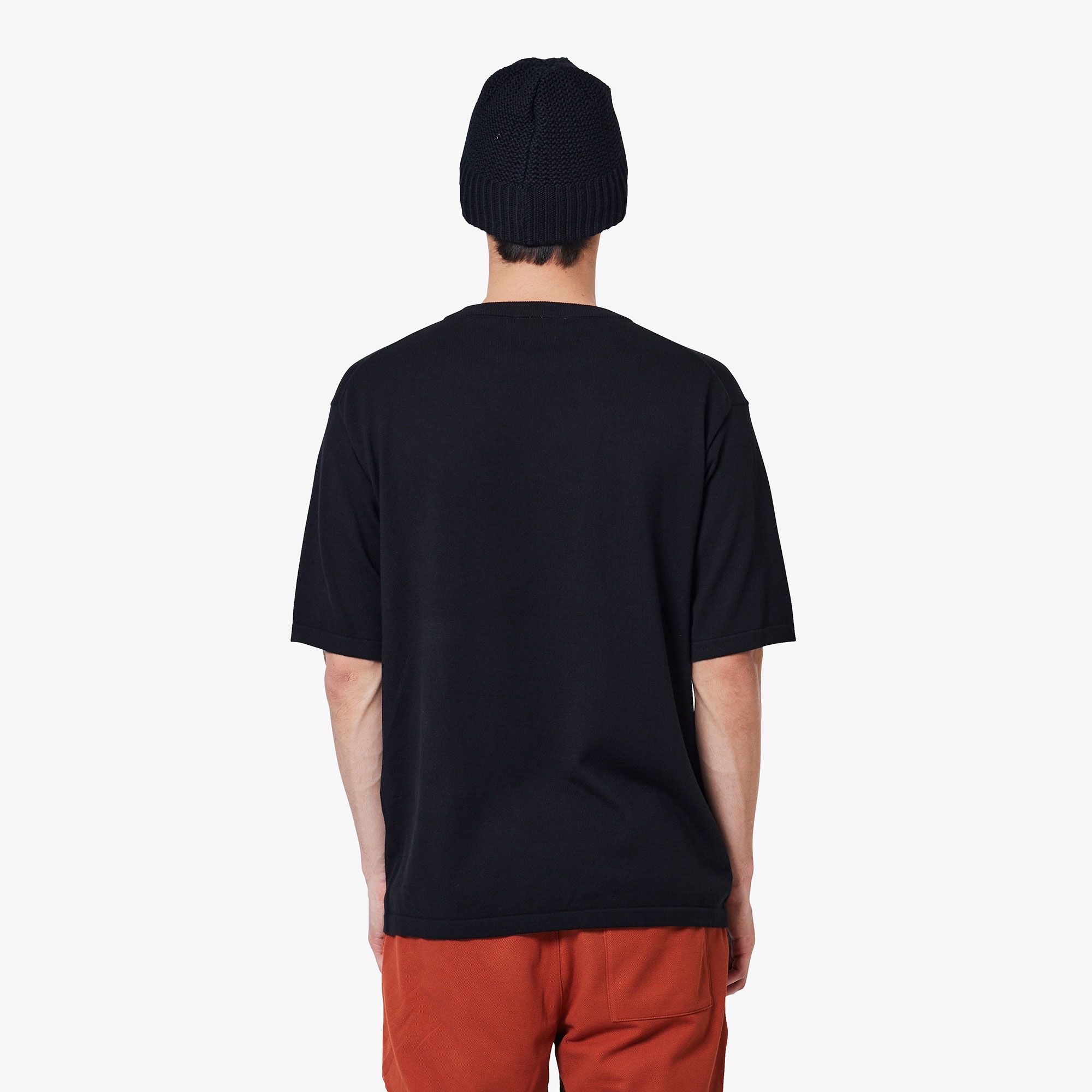 3色混合メランジェニットTシャツ