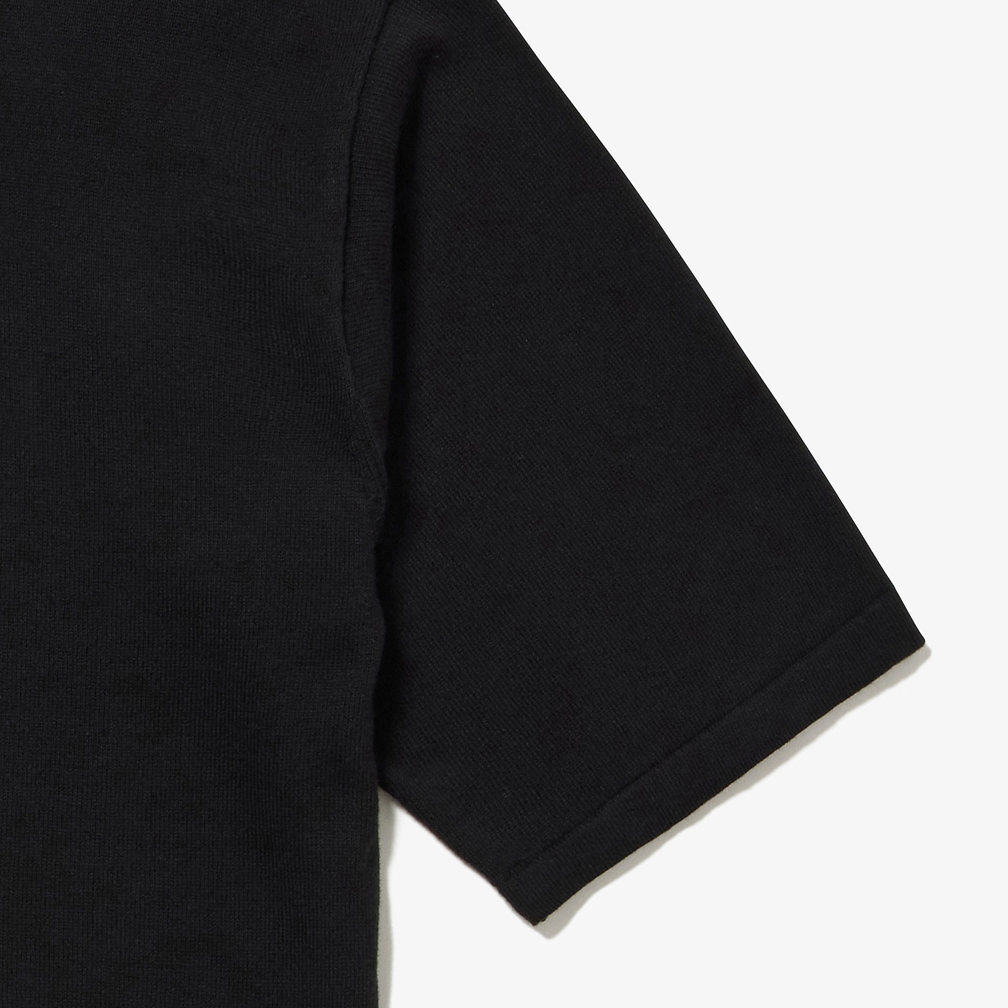 3色混合メランジェニットTシャツ