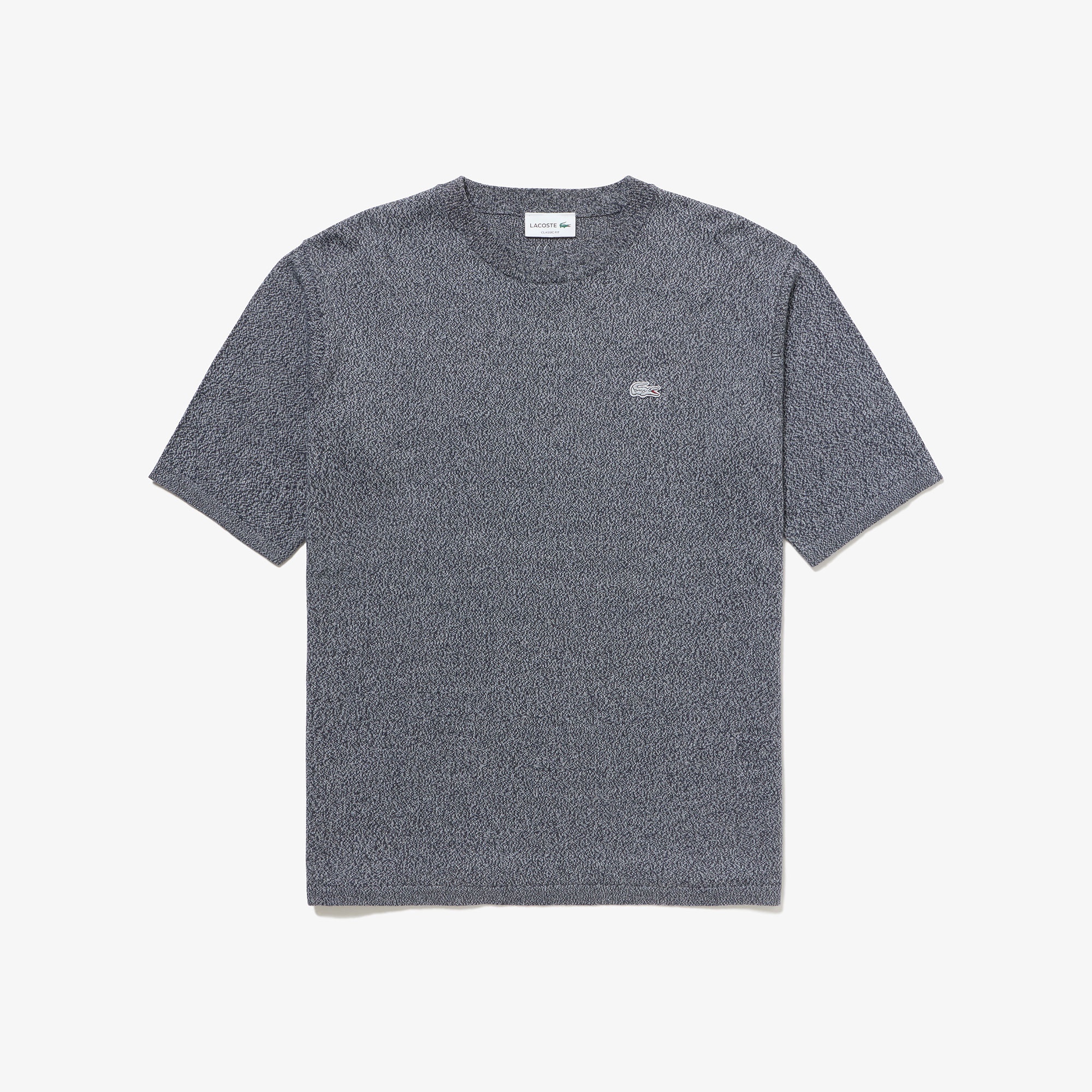 3色混合メランジェニットTシャツ